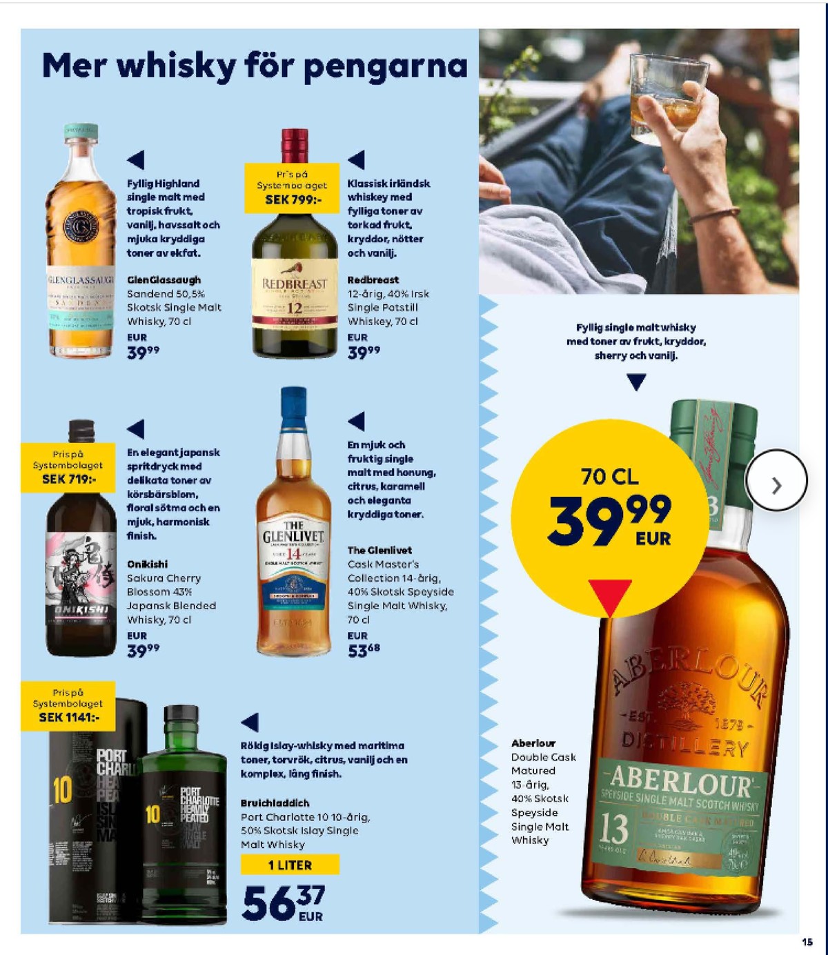 Se Scandlines Border Shop reklamblad för vecka 36 på Kampanjveckan.se. Se bra erbjudanden på många varor. Läs reklambladet här! Sida 15
