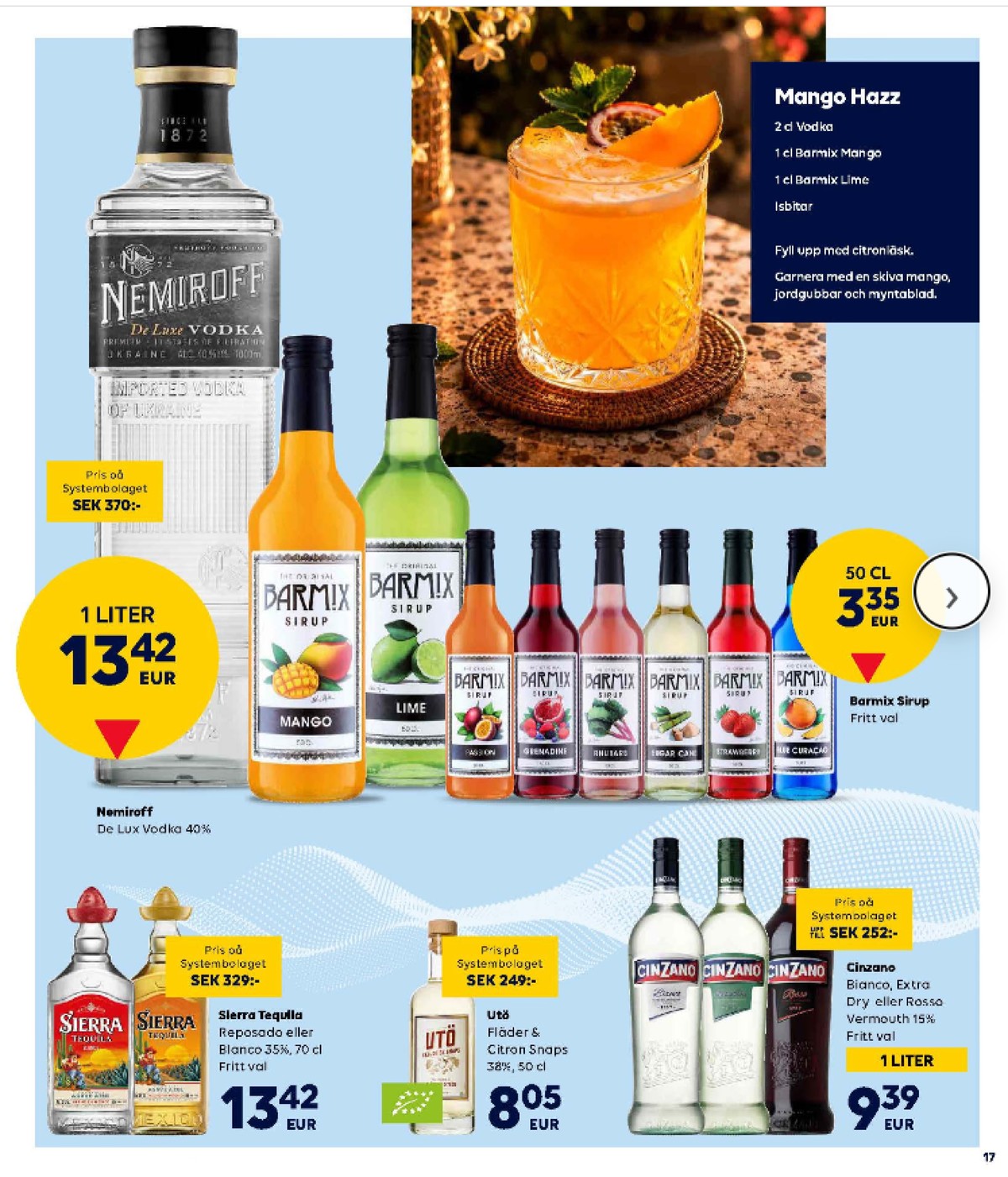 Se Scandlines Border Shop reklamblad för vecka 36 på Kampanjveckan.se. Se bra erbjudanden på många varor. Läs reklambladet här! Sida 17