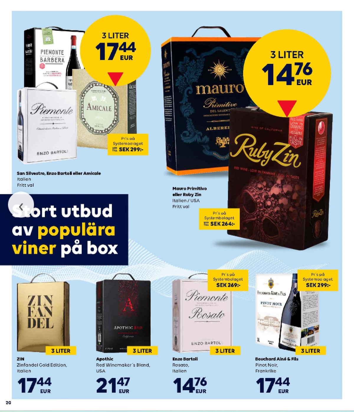 Se Scandlines Border Shop reklamblad för vecka 36 på Kampanjveckan.se. Se bra erbjudanden på många varor. Läs reklambladet här! Sida 20