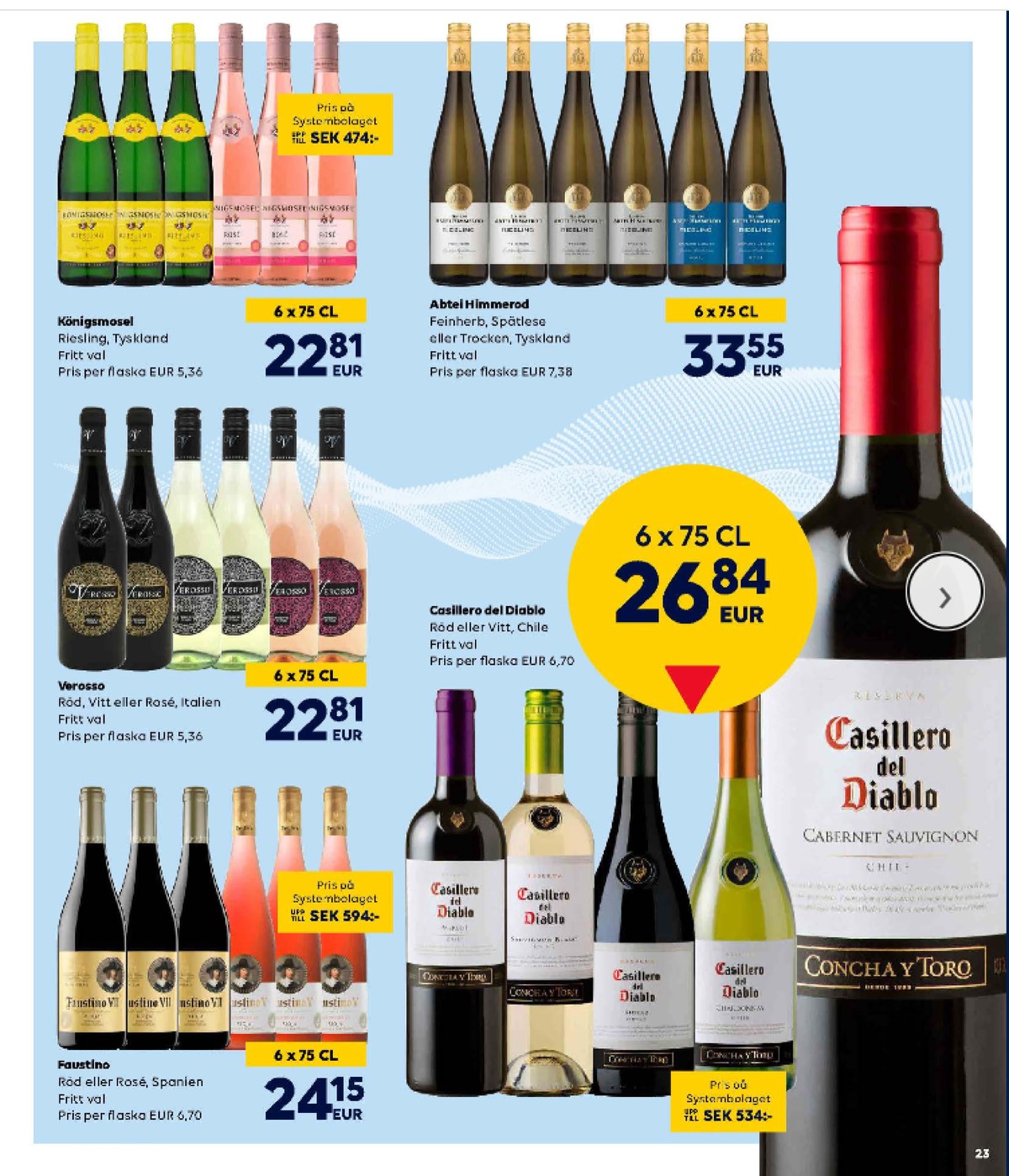 Se Scandlines Border Shop reklamblad för vecka 36 på Kampanjveckan.se. Se bra erbjudanden på många varor. Läs reklambladet här! Sida 23