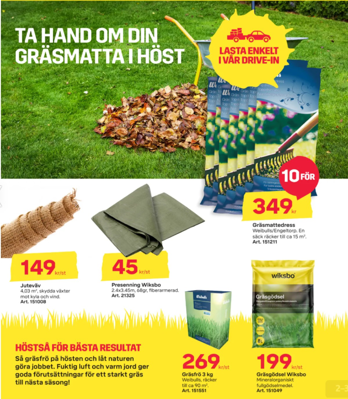 Se ByggMax reklamblad för vecka 36 på Kampanjveckan.se. Se bra erbjudanden på många varor. Läs reklambladet här! Sida 2