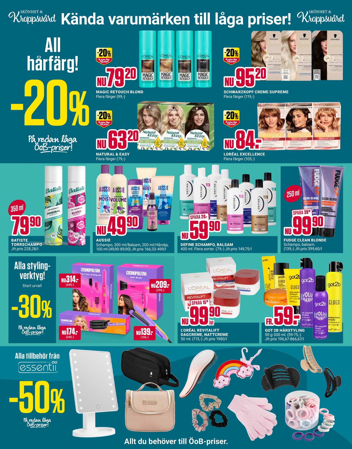 Se ÖoB reklamblad för vecka 36 på Kampanjveckan.se. Se bra erbjudanden på många varor. Läs reklambladet här! Sida 4