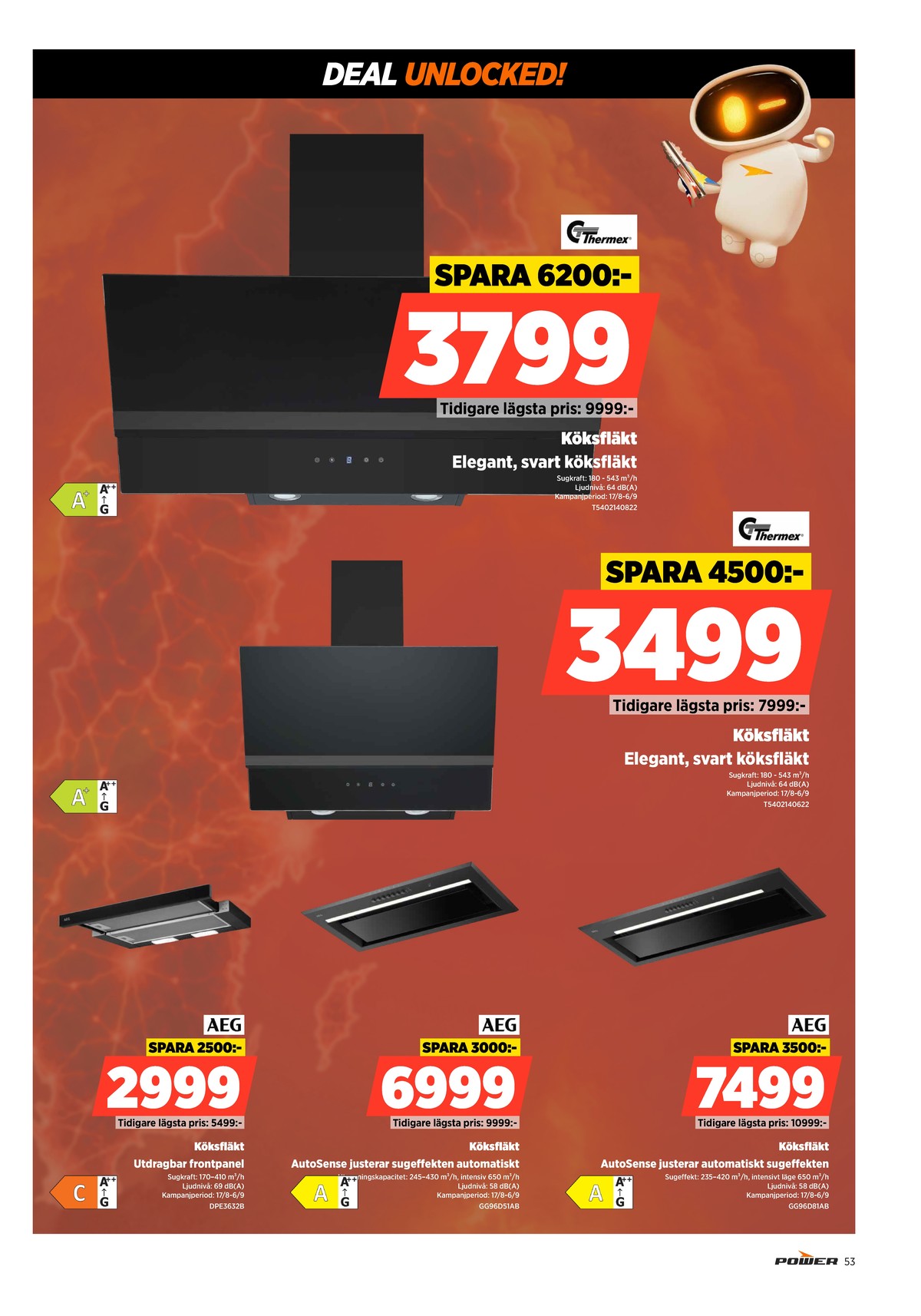Se Power reklamblad för vecka 36 på Kampanjveckan.se. Se bra erbjudanden på många varor. Läs reklambladet här! Sida 53