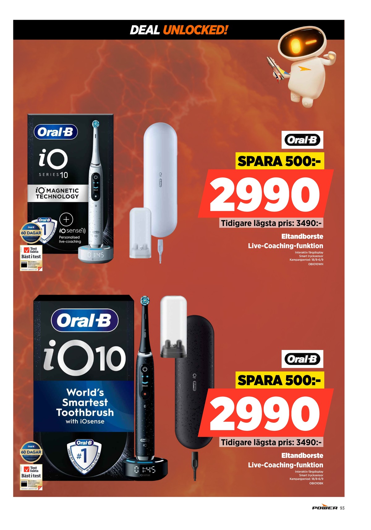 Se Power reklamblad för vecka 36 på Kampanjveckan.se. Se bra erbjudanden på många varor. Läs reklambladet här! Sida 93