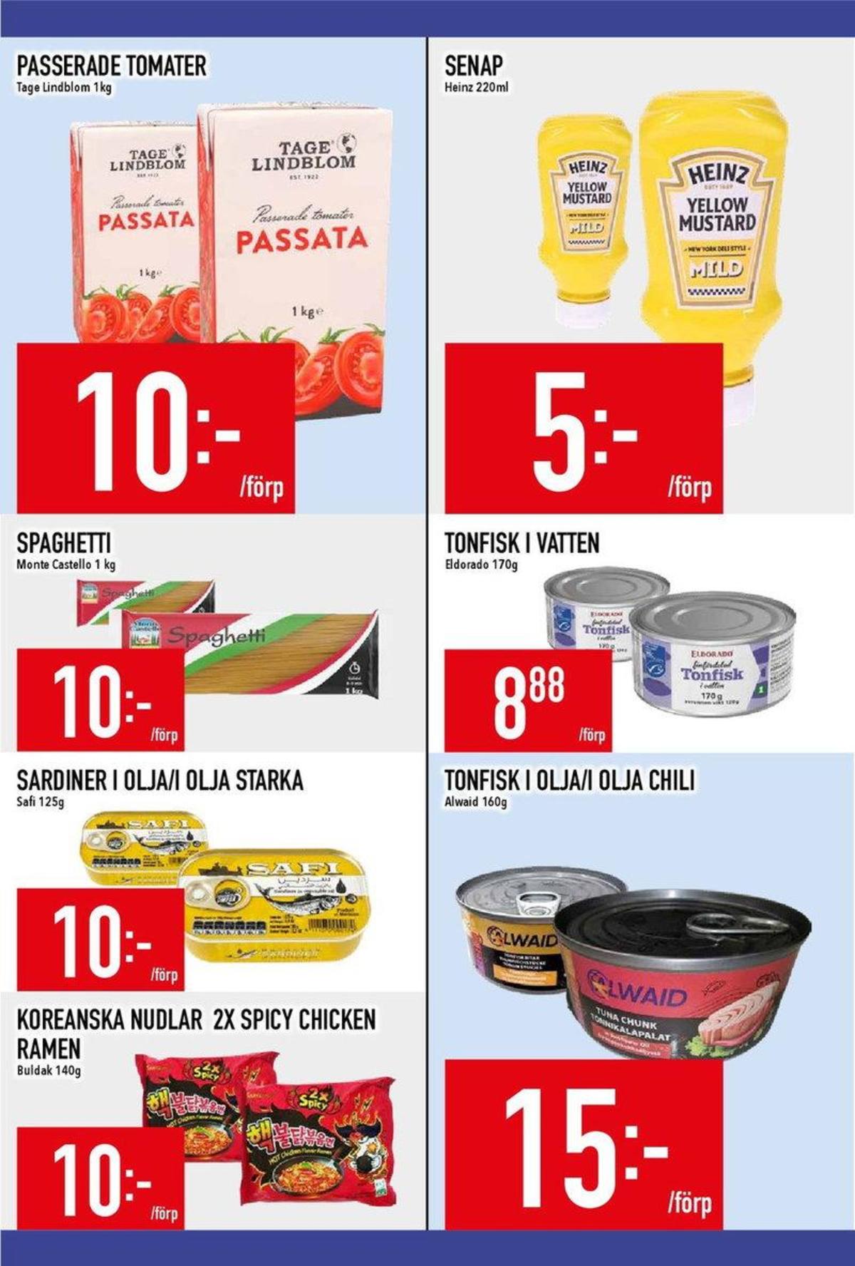 Se MatDax reklamblad för vecka 36 på Kampanjveckan.se. Se bra erbjudanden på många varor. Läs reklambladet här! Sida 16