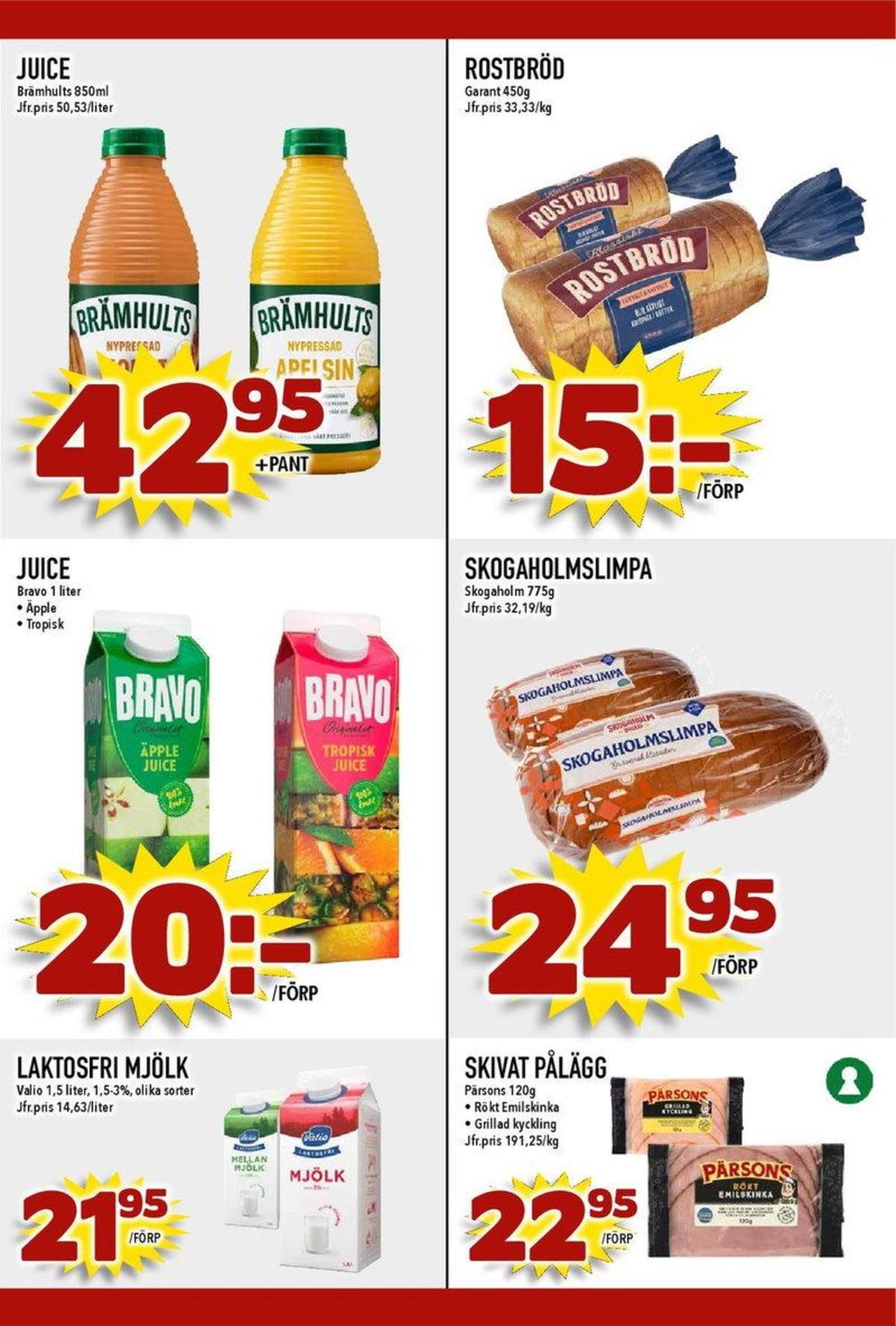 Se MatDax reklamblad för vecka 36 på Kampanjveckan.se. Se bra erbjudanden på många varor. Läs reklambladet här! Sida 20
