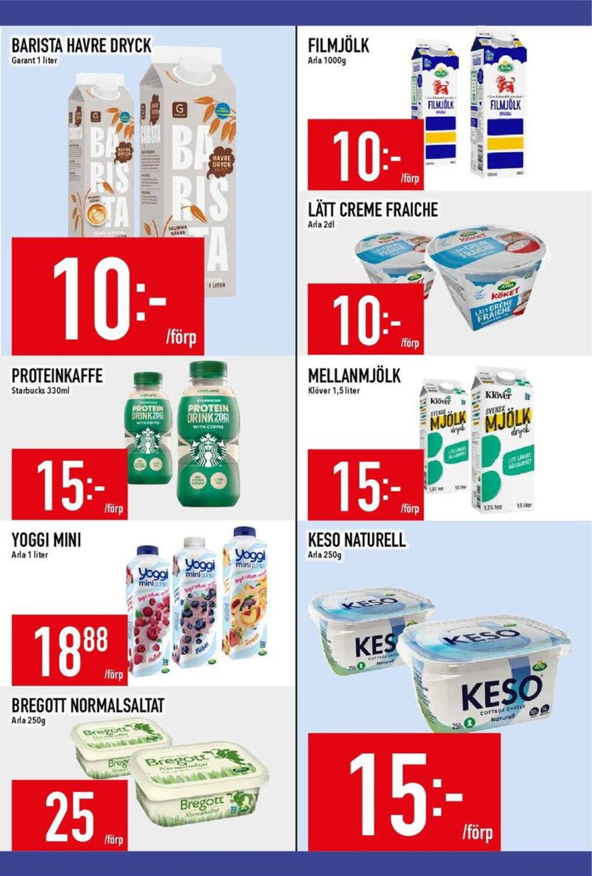 Se MatDax reklamblad för vecka 36 på Kampanjveckan.se. Se bra erbjudanden på många varor. Läs reklambladet här! Sida 10