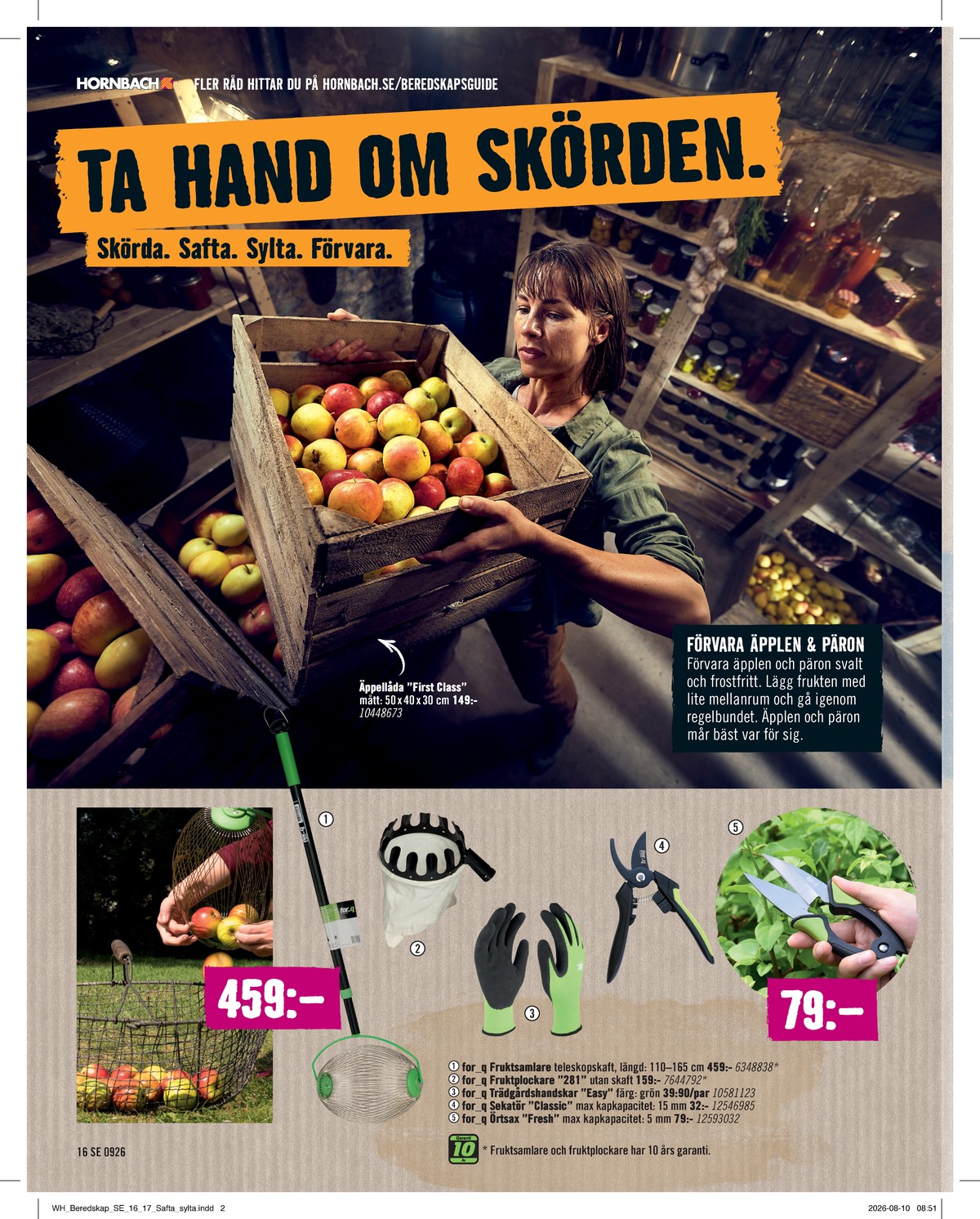 Se Hornbach reklamblad för vecka 37 på Kampanjveckan.se. Se bra erbjudanden på många varor. Läs reklambladet här! Sida 16