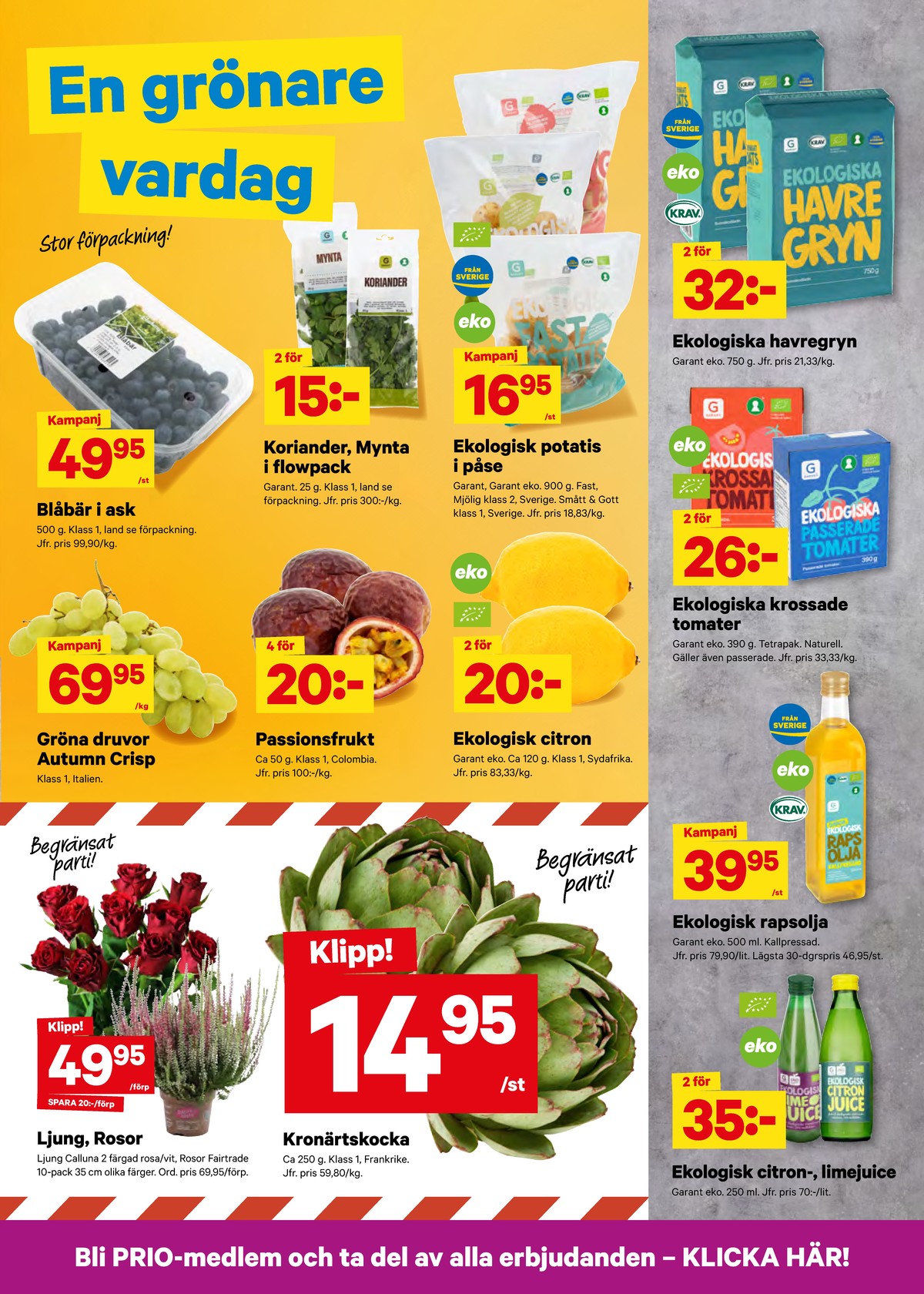 Se City Gross reklamblad för vecka 37 på Kampanjveckan.se. Se bra erbjudanden på många varor. Läs reklambladet här! Sida 4
