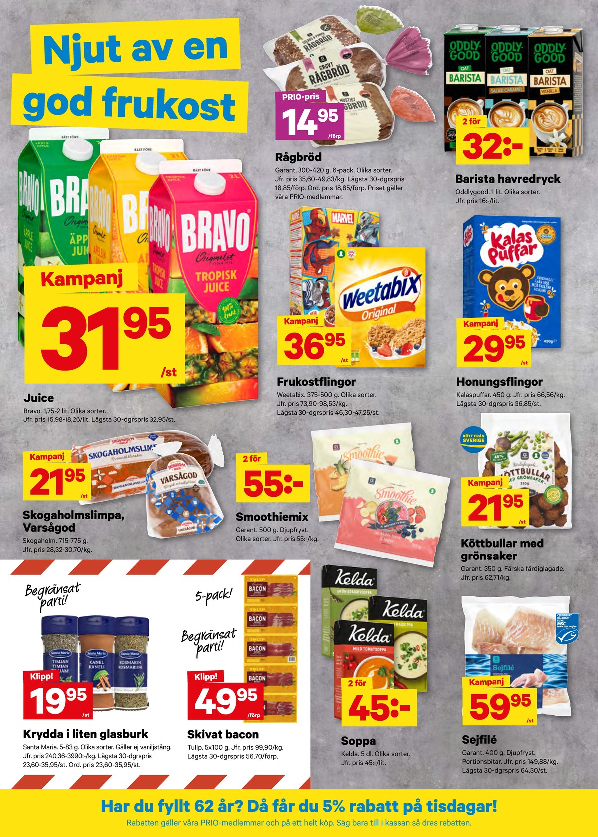 Se City Gross reklamblad för vecka 37 på Kampanjveckan.se. Se bra erbjudanden på många varor. Läs reklambladet här! Sida 5