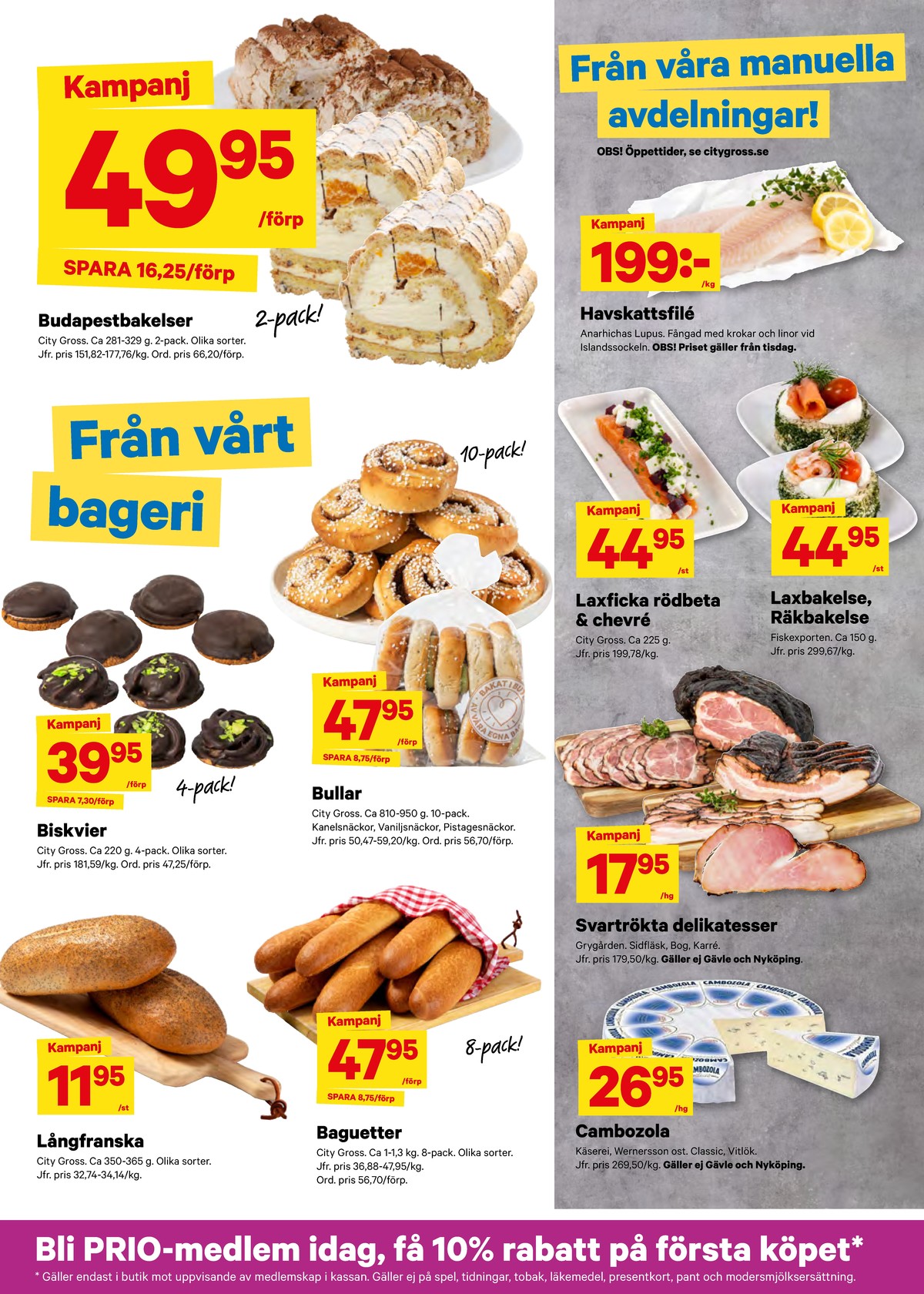 Se City Gross reklamblad för vecka 37 på Kampanjveckan.se. Se bra erbjudanden på många varor. Läs reklambladet här! Sida 9
