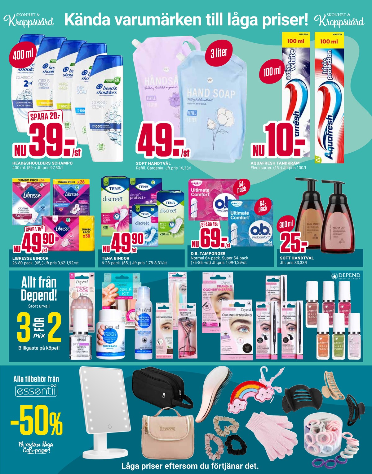 Se ÖoB reklamblad för vecka 37 på Kampanjveckan.se. Se bra erbjudanden på många varor. Läs reklambladet här! Sida 7