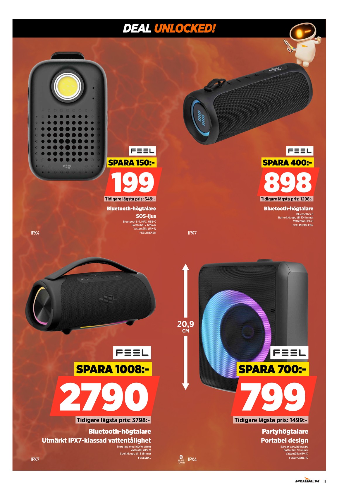 Se Power reklamblad för vecka 37 på Kampanjveckan.se. Se bra erbjudanden på många varor. Läs reklambladet här! Sida 11