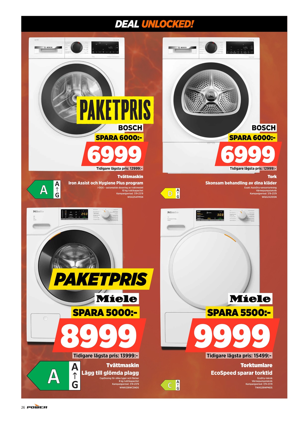 Se Power reklamblad för vecka 37 på Kampanjveckan.se. Se bra erbjudanden på många varor. Läs reklambladet här! Sida 26