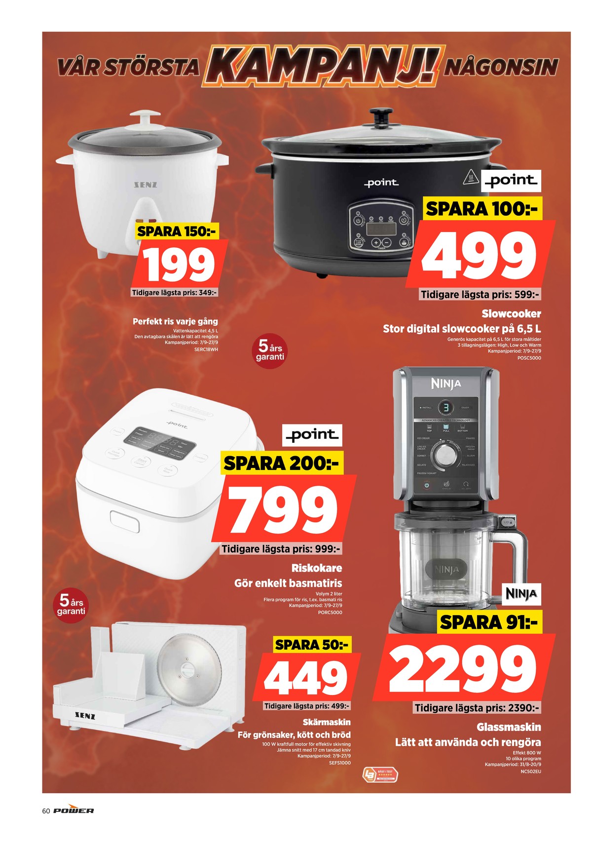 Se Power reklamblad för vecka 37 på Kampanjveckan.se. Se bra erbjudanden på många varor. Läs reklambladet här! Sida 60