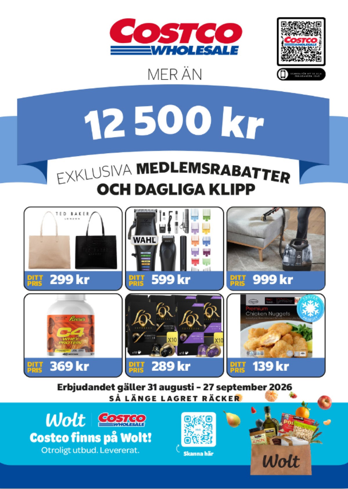Se Costco reklamblad för vecka 38 på Kampanjveckan.se. Se bra erbjudanden på många varor. Läs reklambladet här! Sida 1