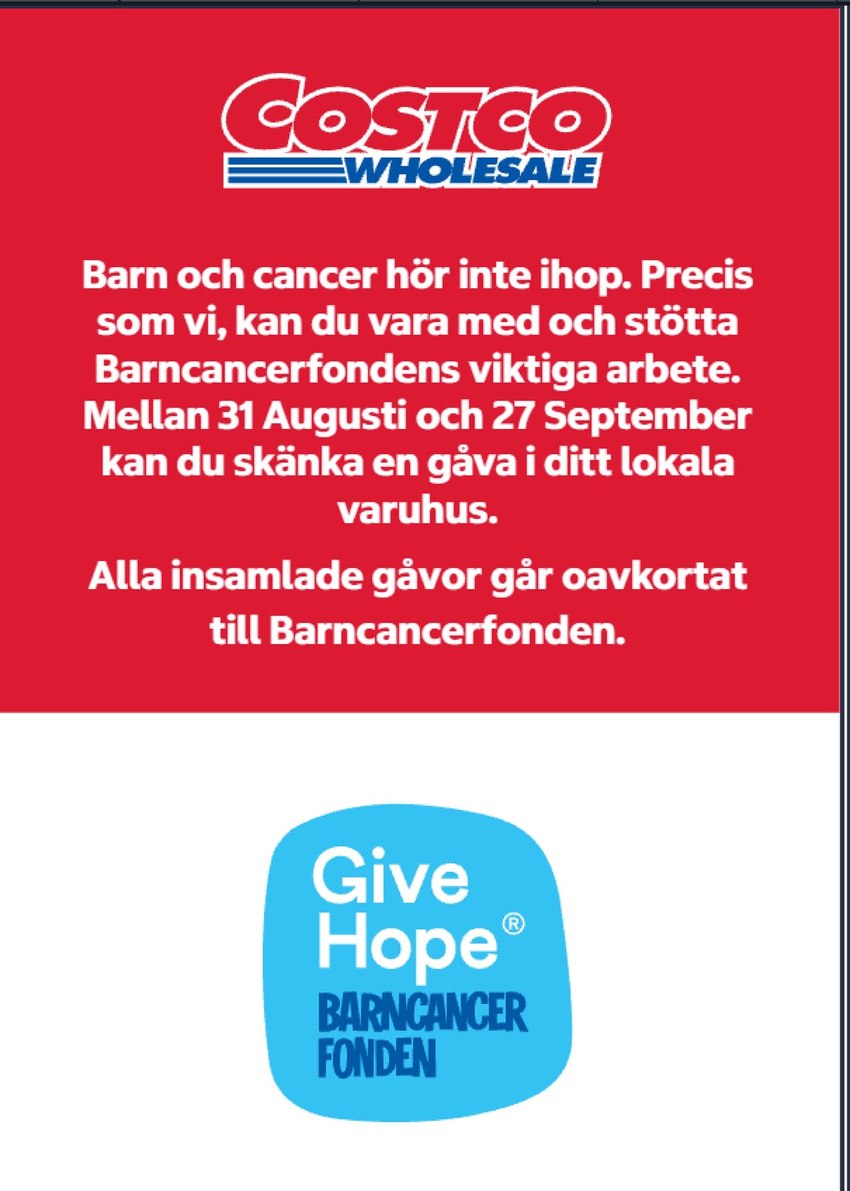 Se Costco reklamblad för vecka 38 på Kampanjveckan.se. Se bra erbjudanden på många varor. Läs reklambladet här! Sida 5