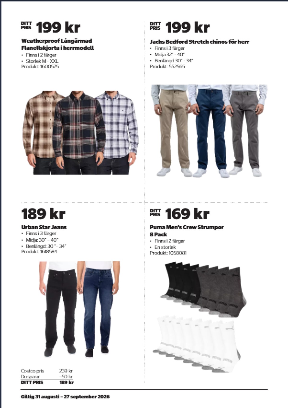 Se Costco reklamblad för vecka 38 på Kampanjveckan.se. Se bra erbjudanden på många varor. Läs reklambladet här! Sida 10