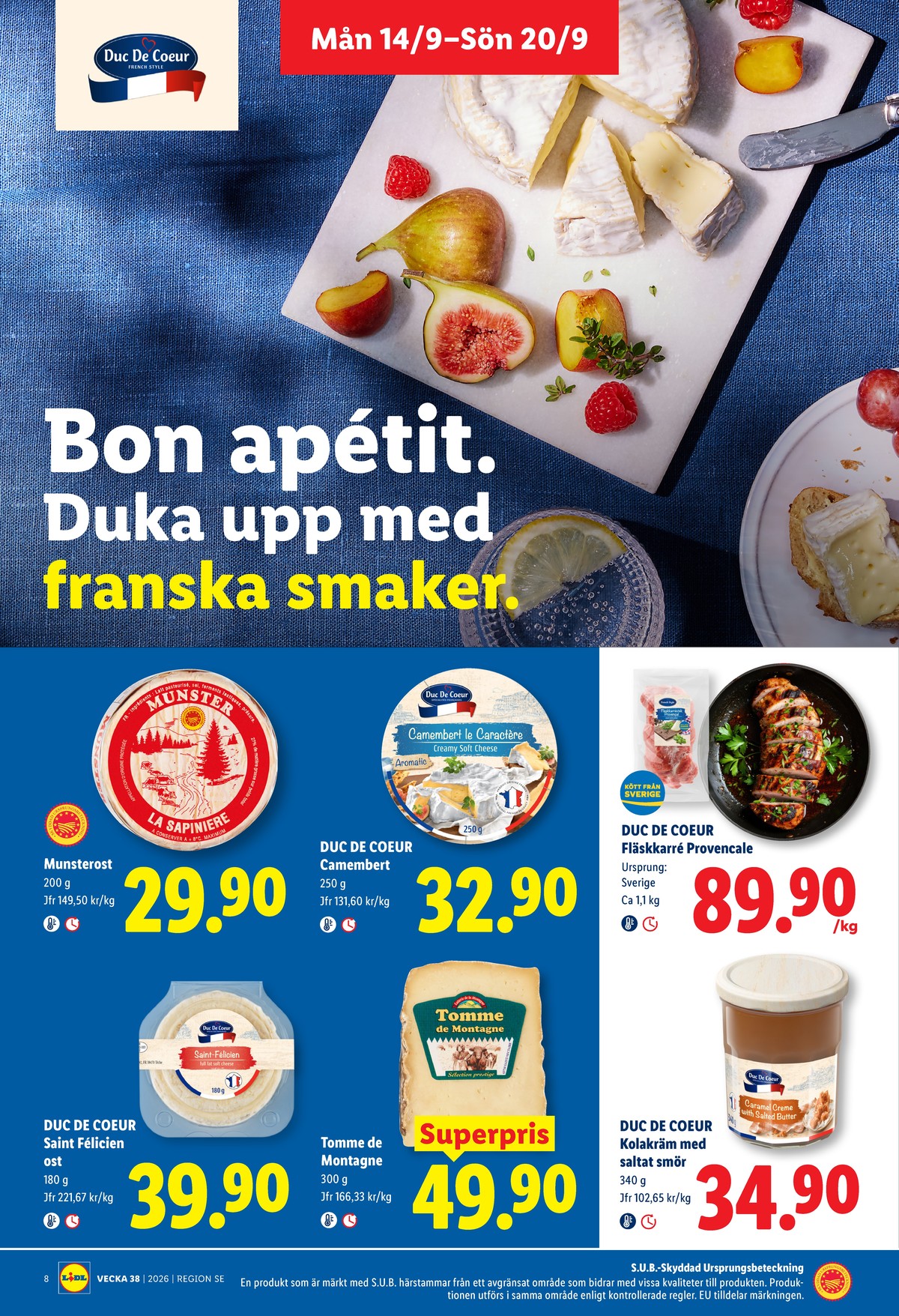 Se Lidl reklamblad för vecka 38 på Kampanjveckan.se. Se bra erbjudanden på många varor. Läs reklambladet här! Sida 9