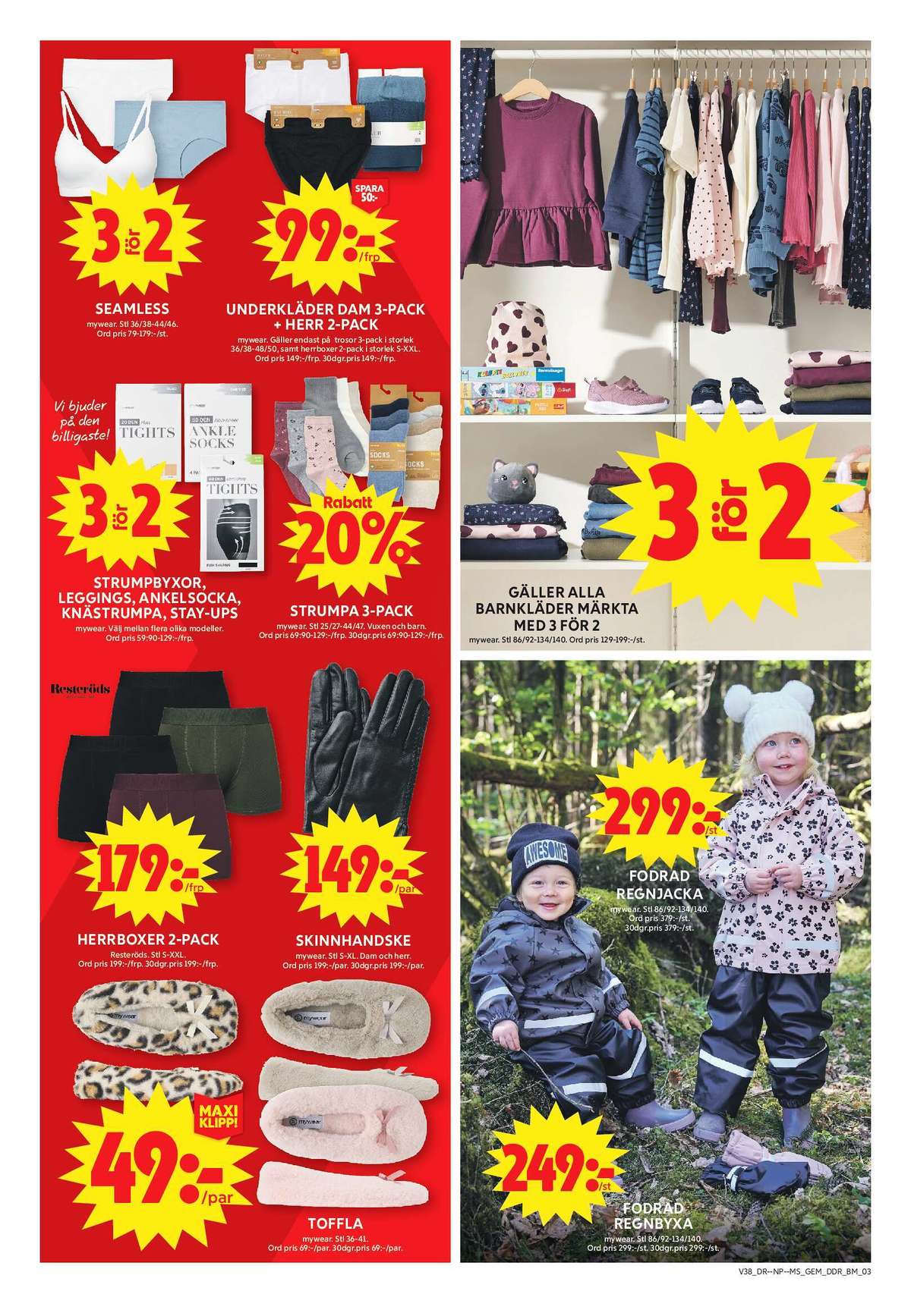 Se ICA Maxi reklamblad för vecka 38 på Kampanjveckan.se. Se bra erbjudanden på många varor, t.ex. boxer mywear eller bh mywear. Läs reklambladet här! Sida 12

