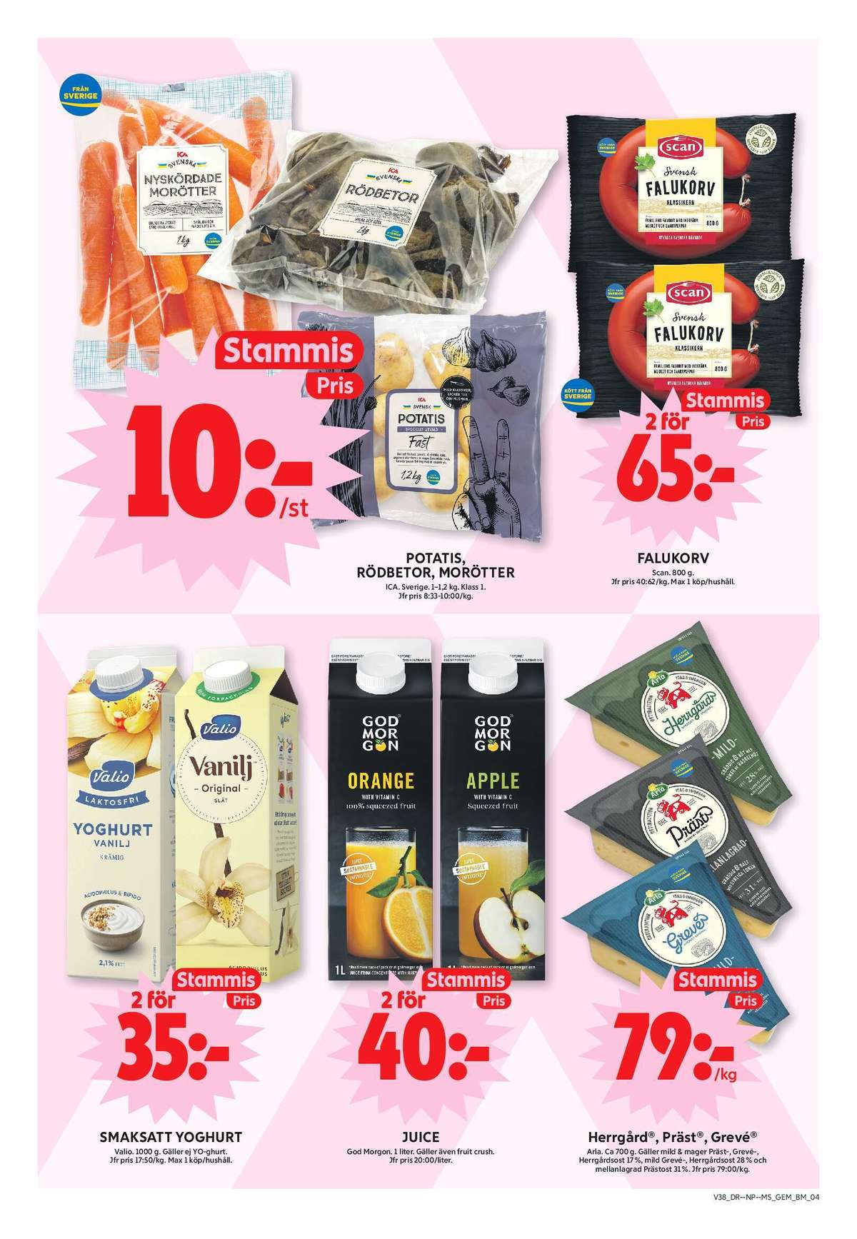 Se ICA Maxi reklamblad för vecka 38 på Kampanjveckan.se. Se bra erbjudanden på många varor, t.ex. herrgård arla eller rödbetor ica. Läs reklambladet här! Sida 5
