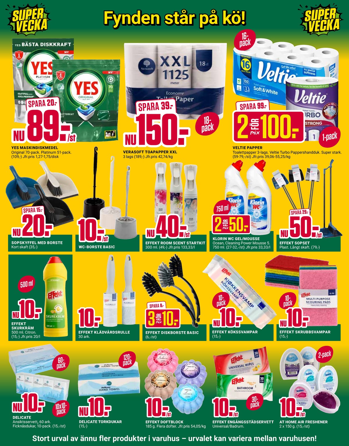 Se ÖoB reklamblad för vecka 38 på Kampanjveckan.se. Se bra erbjudanden på många varor. Läs reklambladet här! Sida 3