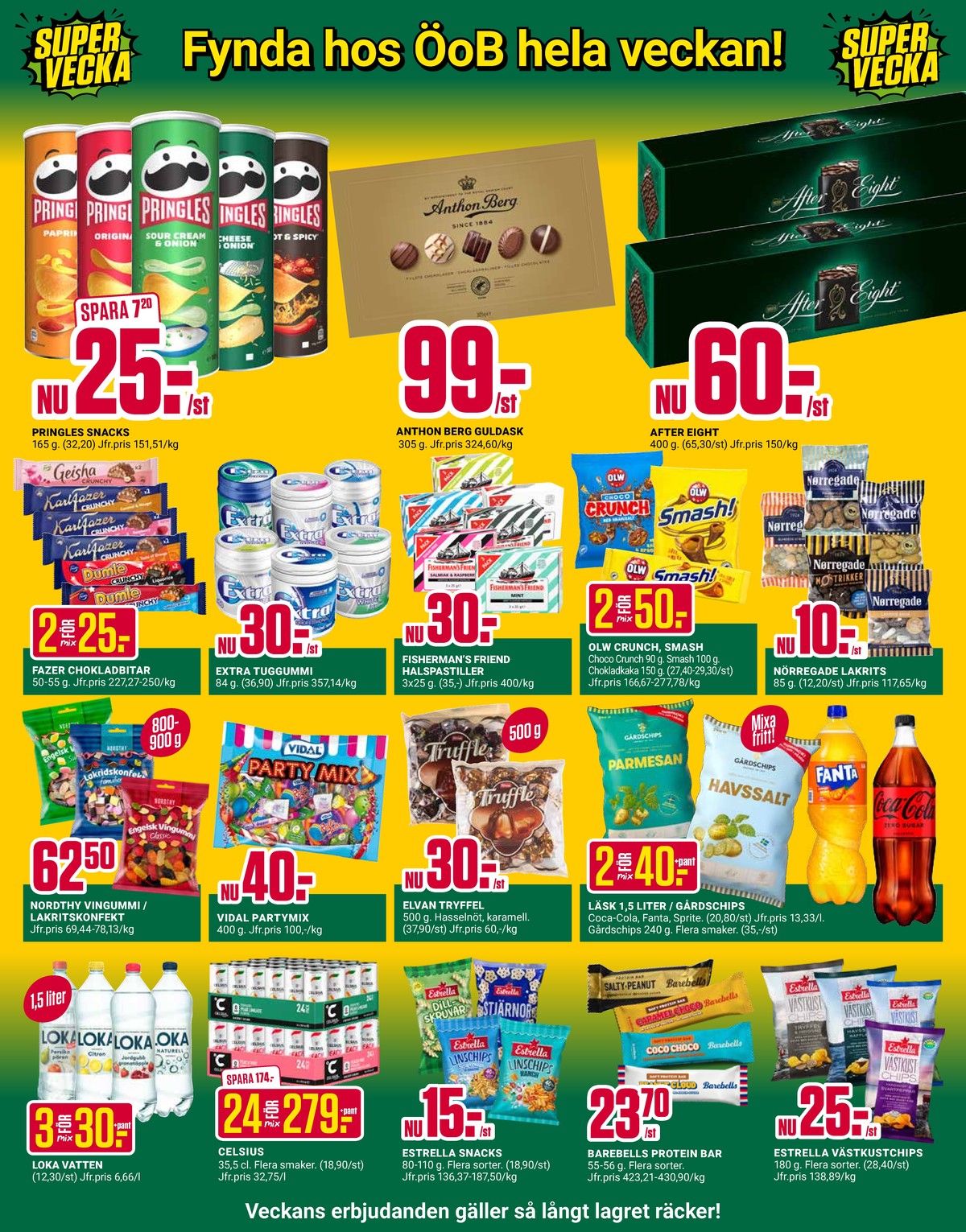 Se ÖoB reklamblad för vecka 38 på Kampanjveckan.se. Se bra erbjudanden på många varor. Läs reklambladet här! Sida 4