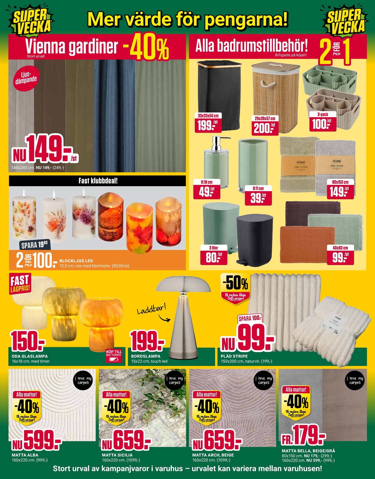 Se ÖoB reklamblad för vecka 38 på Kampanjveckan.se. Se bra erbjudanden på många varor. Läs reklambladet här! Sida 7