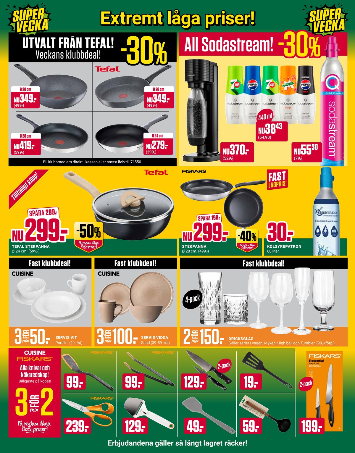 Se ÖoB reklamblad för vecka 38 på Kampanjveckan.se. Se bra erbjudanden på många varor. Läs reklambladet här! Sida 8