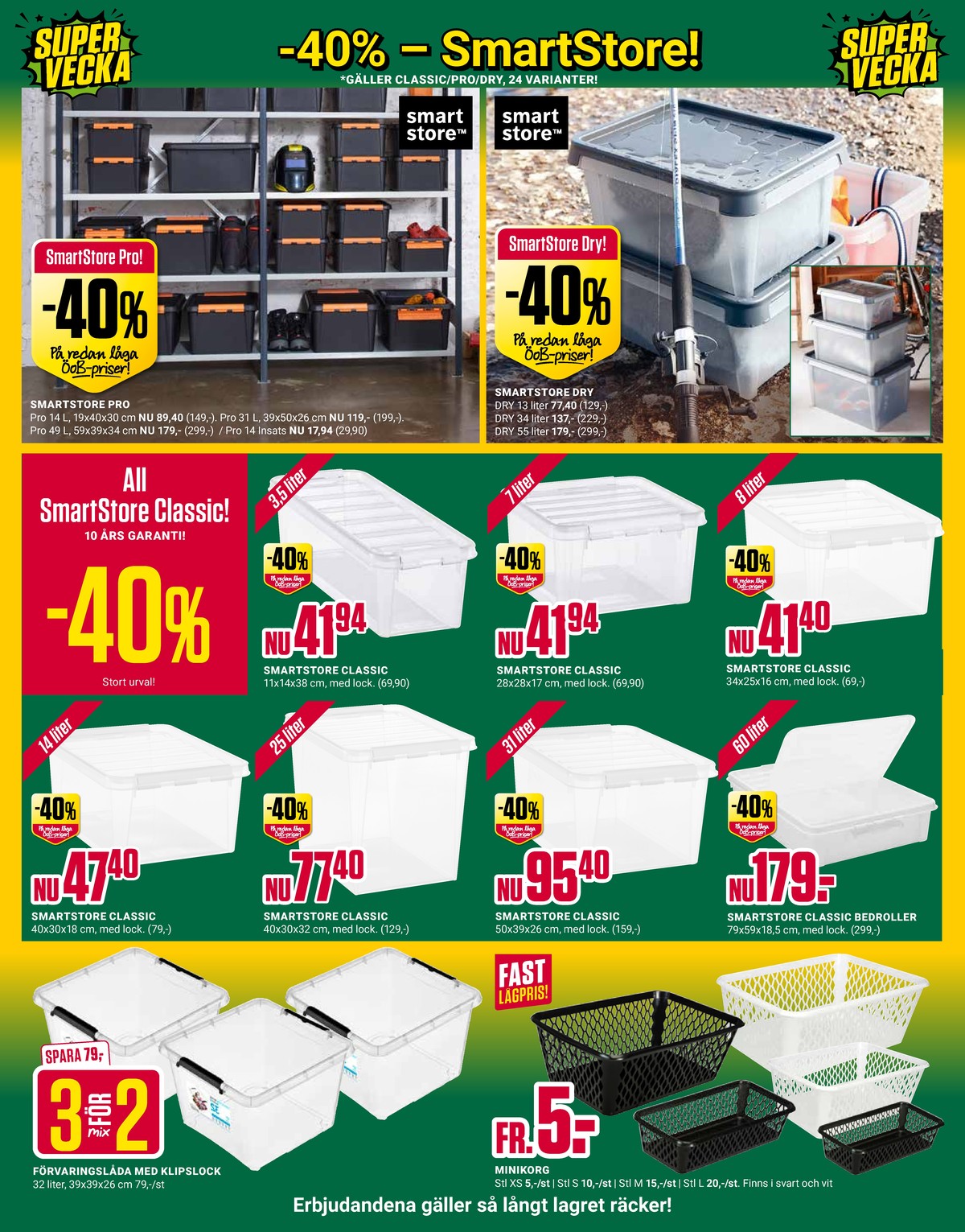 Se ÖoB reklamblad för vecka 38 på Kampanjveckan.se. Se bra erbjudanden på många varor. Läs reklambladet här! Sida 10