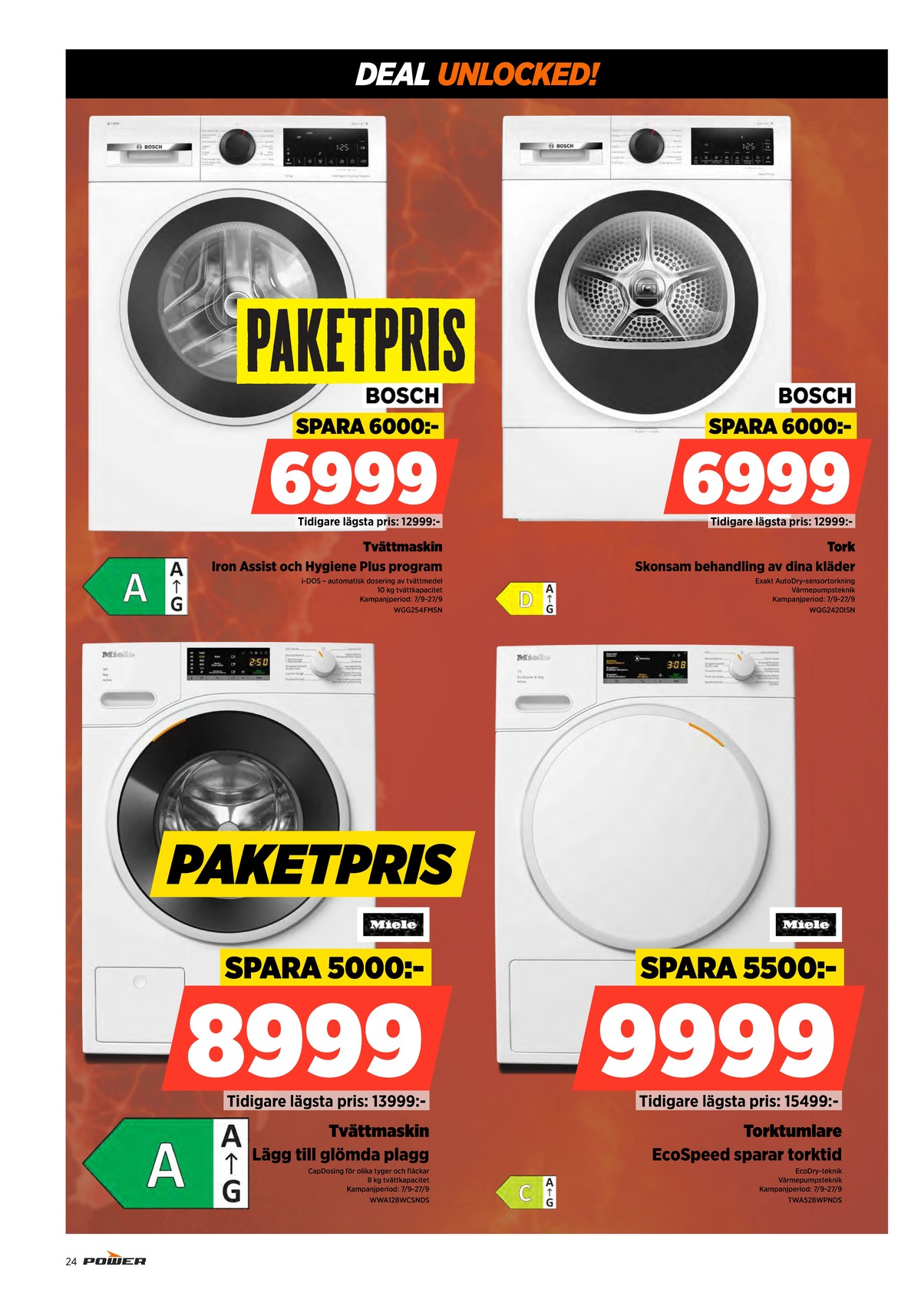 Se Power reklamblad för vecka 38 på Kampanjveckan.se. Se bra erbjudanden på många varor. Läs reklambladet här! Sida 24