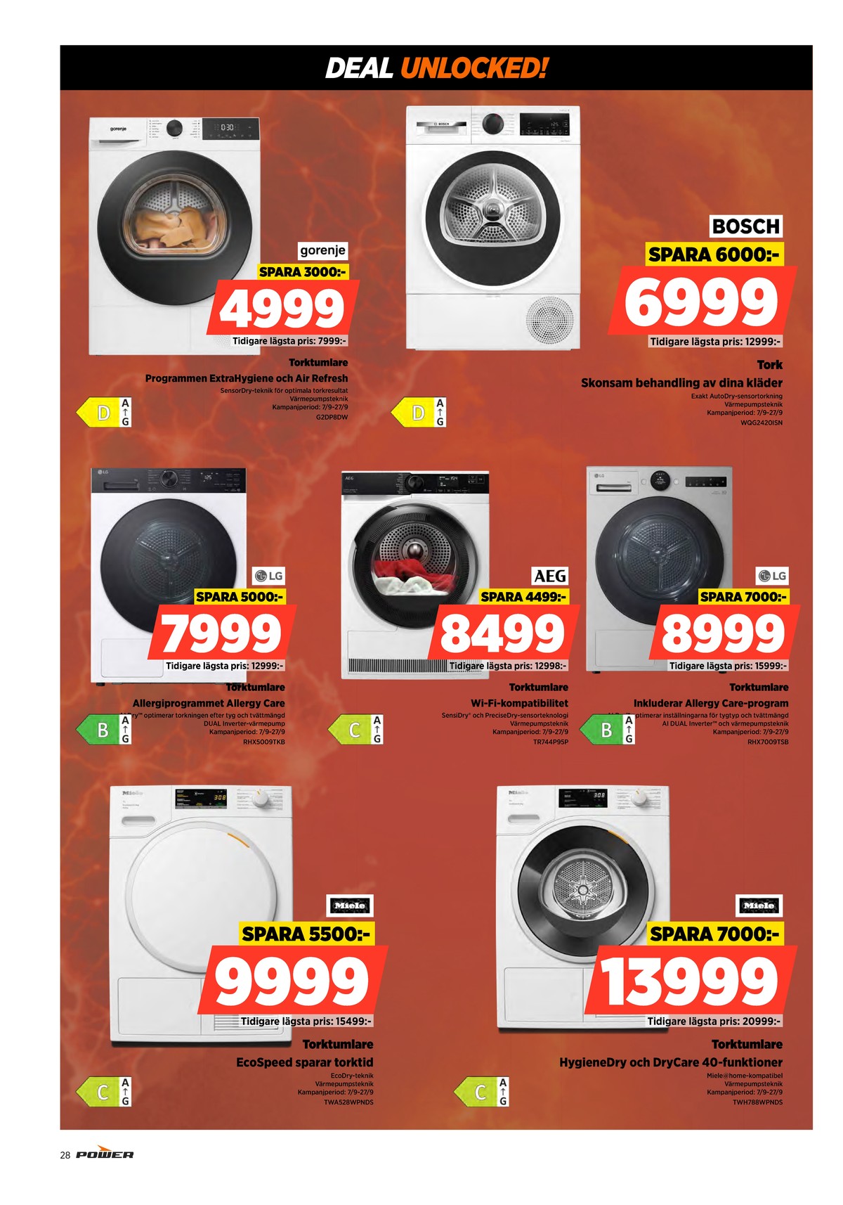 Se Power reklamblad för vecka 38 på Kampanjveckan.se. Se bra erbjudanden på många varor. Läs reklambladet här! Sida 28