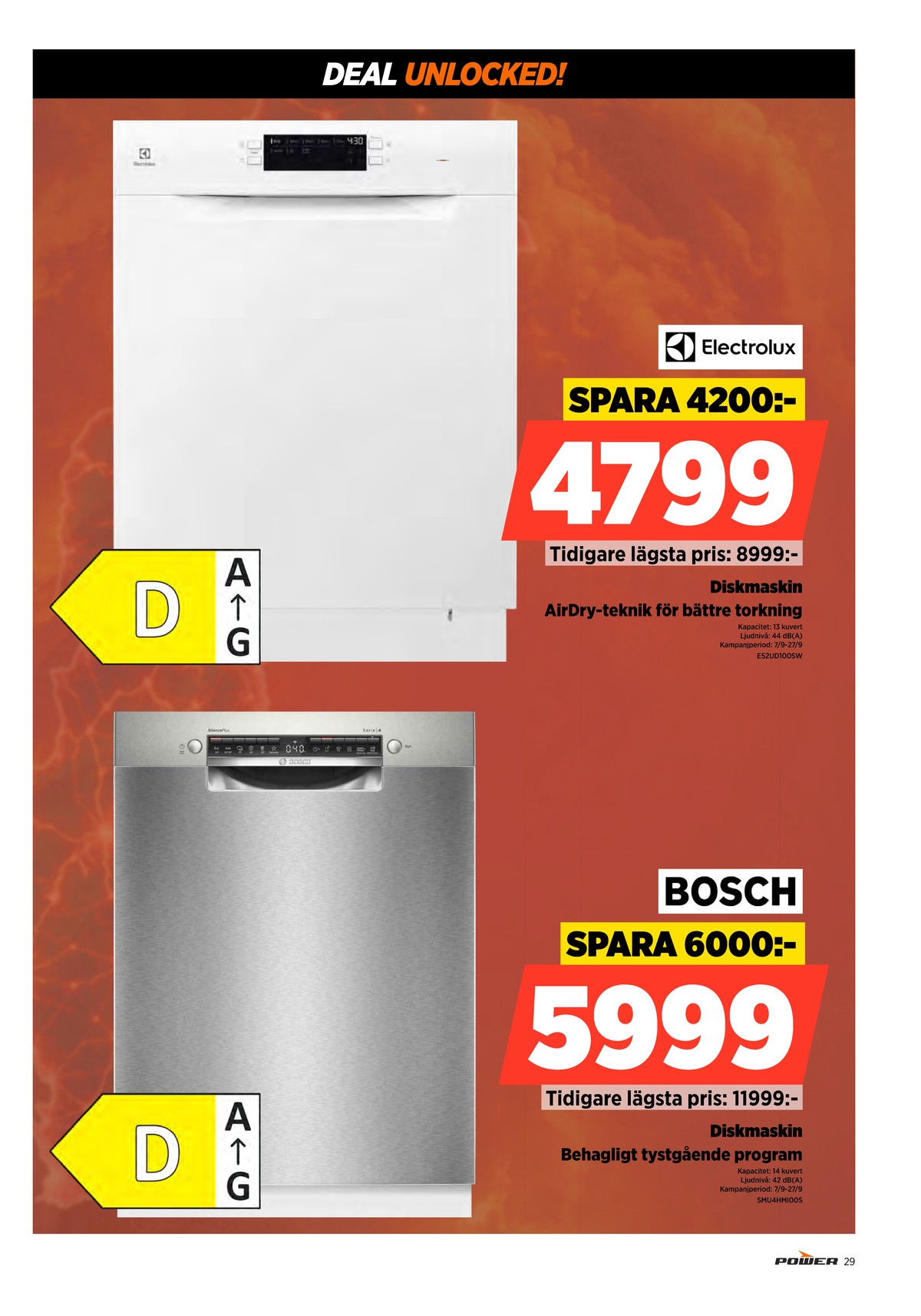 Se Power reklamblad för vecka 38 på Kampanjveckan.se. Se bra erbjudanden på många varor. Läs reklambladet här! Sida 29