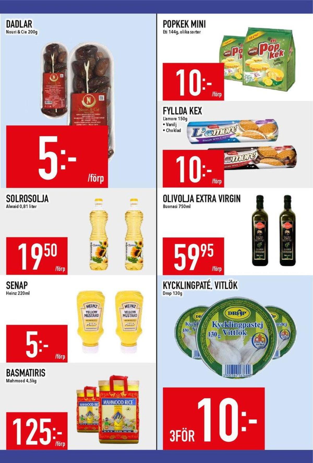 Se MatDax reklamblad för vecka 38 på Kampanjveckan.se. Se bra erbjudanden på många varor, t.ex. olivolja buonasi eller andra varor. Läs reklambladet här! Sida 17