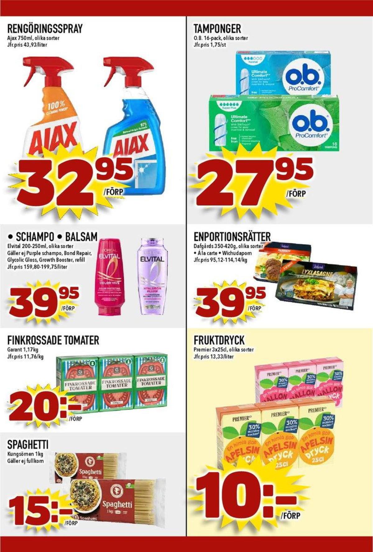 Se MatDax reklamblad för vecka 38 på Kampanjveckan.se. Se bra erbjudanden på många varor. Läs reklambladet här! Sida 23