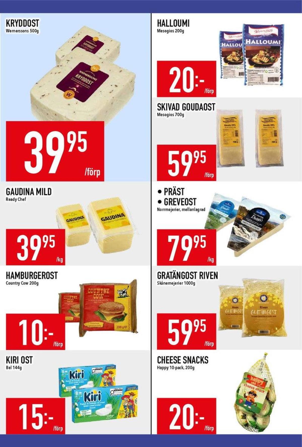 Se MatDax reklamblad för vecka 38 på Kampanjveckan.se. Se bra erbjudanden på många varor. Läs reklambladet här! Sida 8