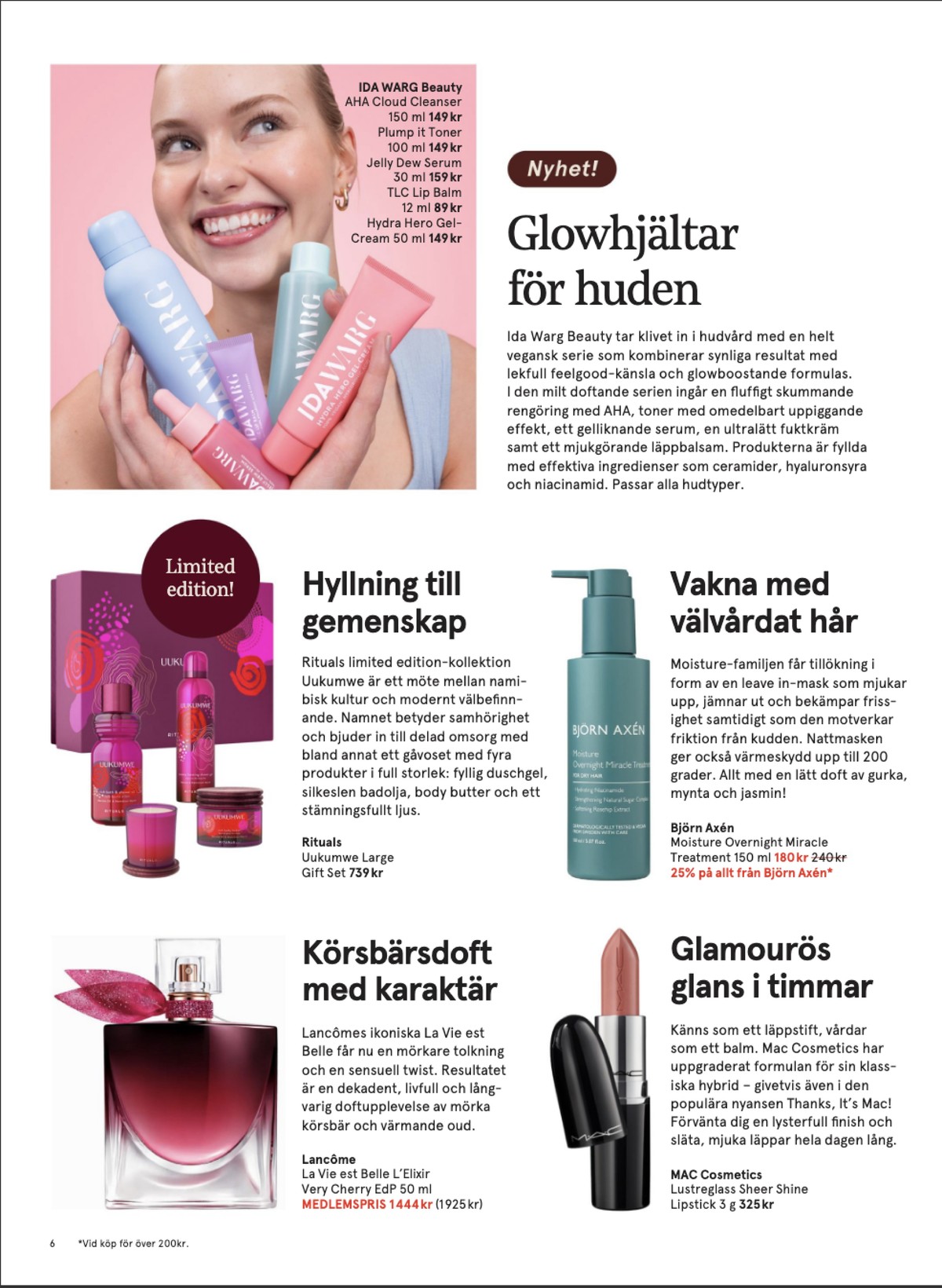 Se Åhlens reklamblad för vecka 38 på Kampanjveckan.se. Se bra erbjudanden på många varor. Läs reklambladet här! Sida 6