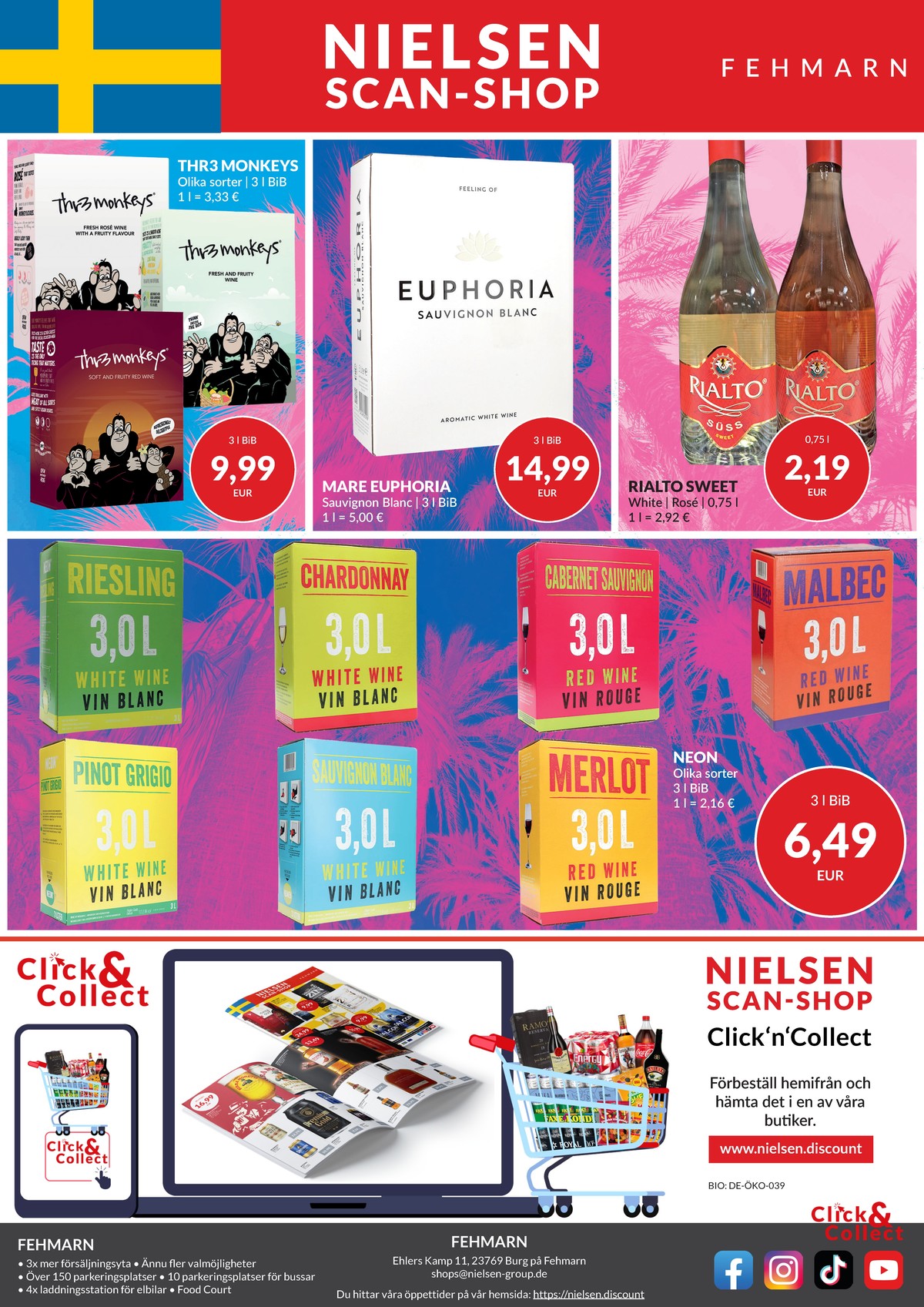 Se Nielsen Discount reklamblad för vecka 39 på Kampanjveckan.se. Se bra erbjudanden på många varor. Läs reklambladet här! Sida 44