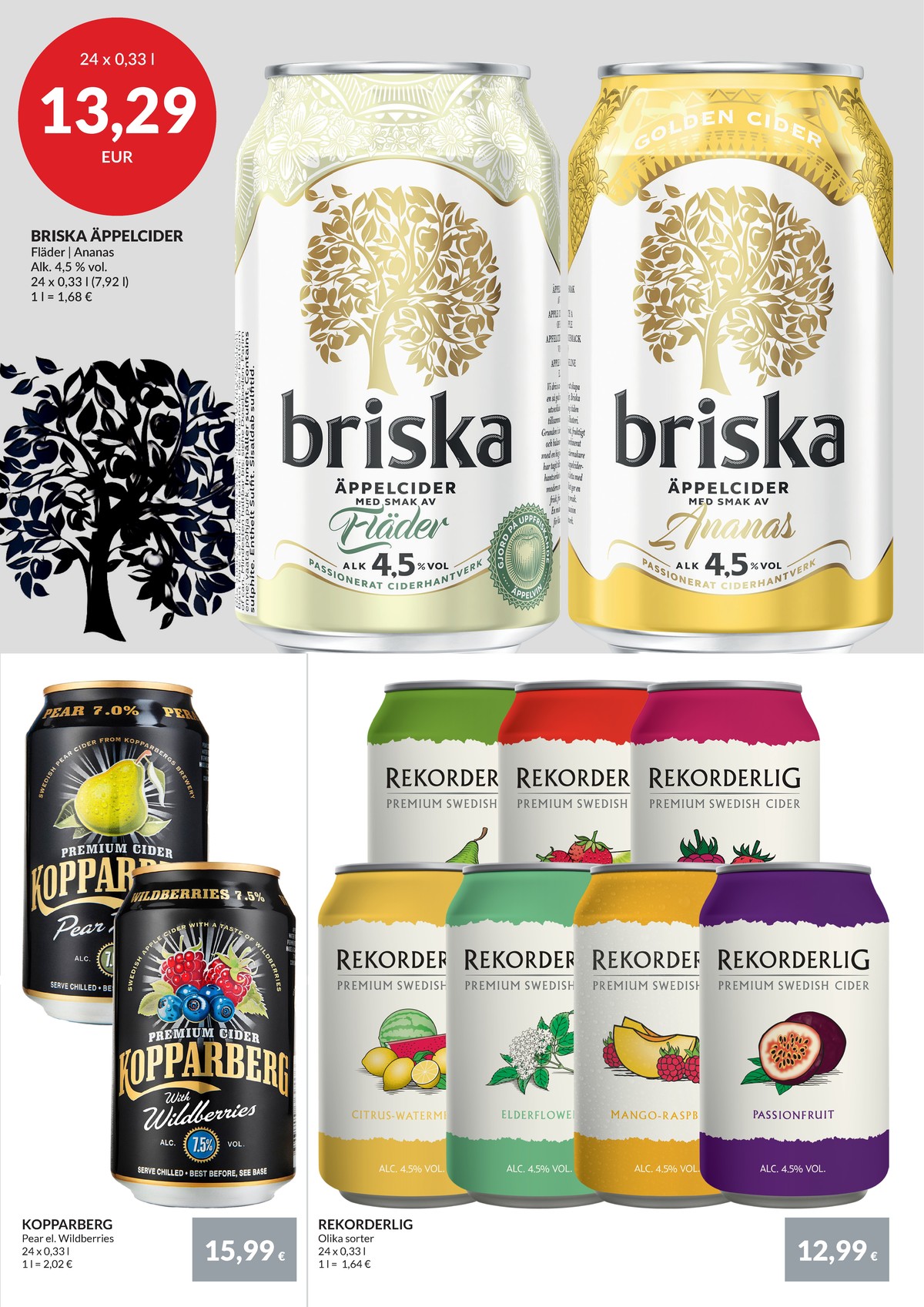 Se Nielsen Discount reklamblad för vecka 39 på Kampanjveckan.se. Se bra erbjudanden på många varor. Läs reklambladet här! Sida 7
