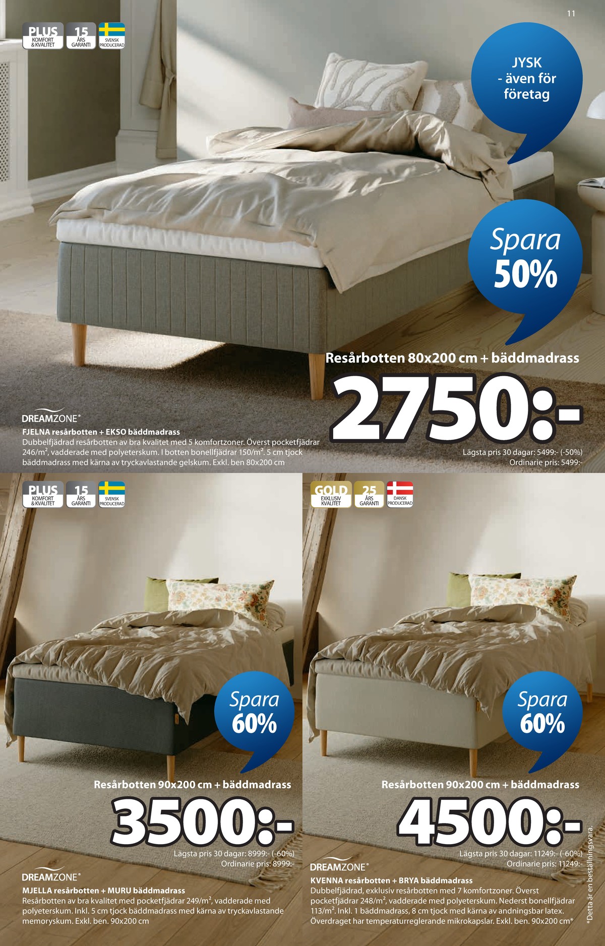 Se Jysk reklamblad för vecka 39 på Kampanjveckan.se. Se bra erbjudanden på många varor. Läs reklambladet här! Sida 12