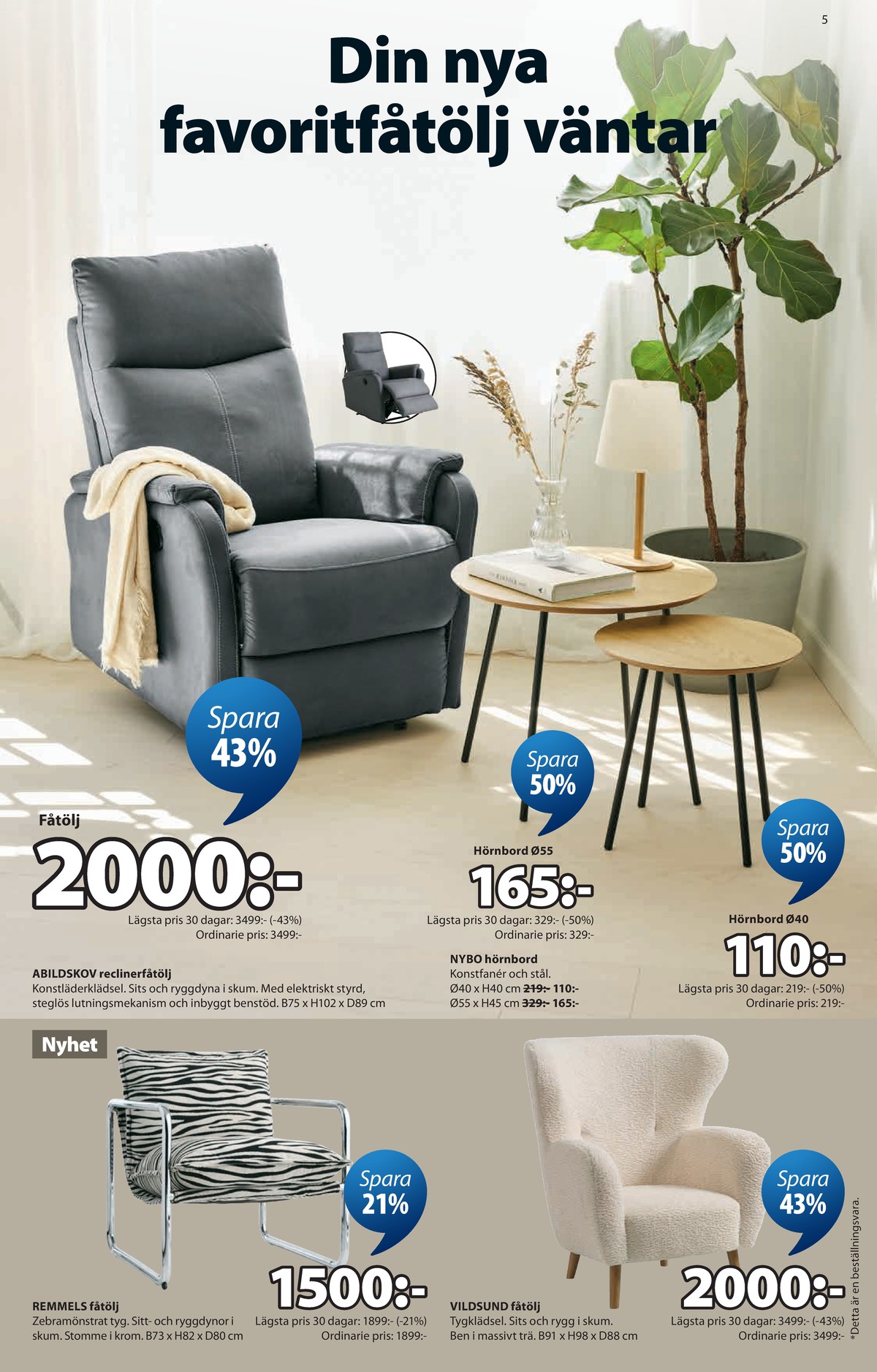 Se Jysk reklamblad för vecka 39 på Kampanjveckan.se. Se bra erbjudanden på många varor. Läs reklambladet här! Sida 6