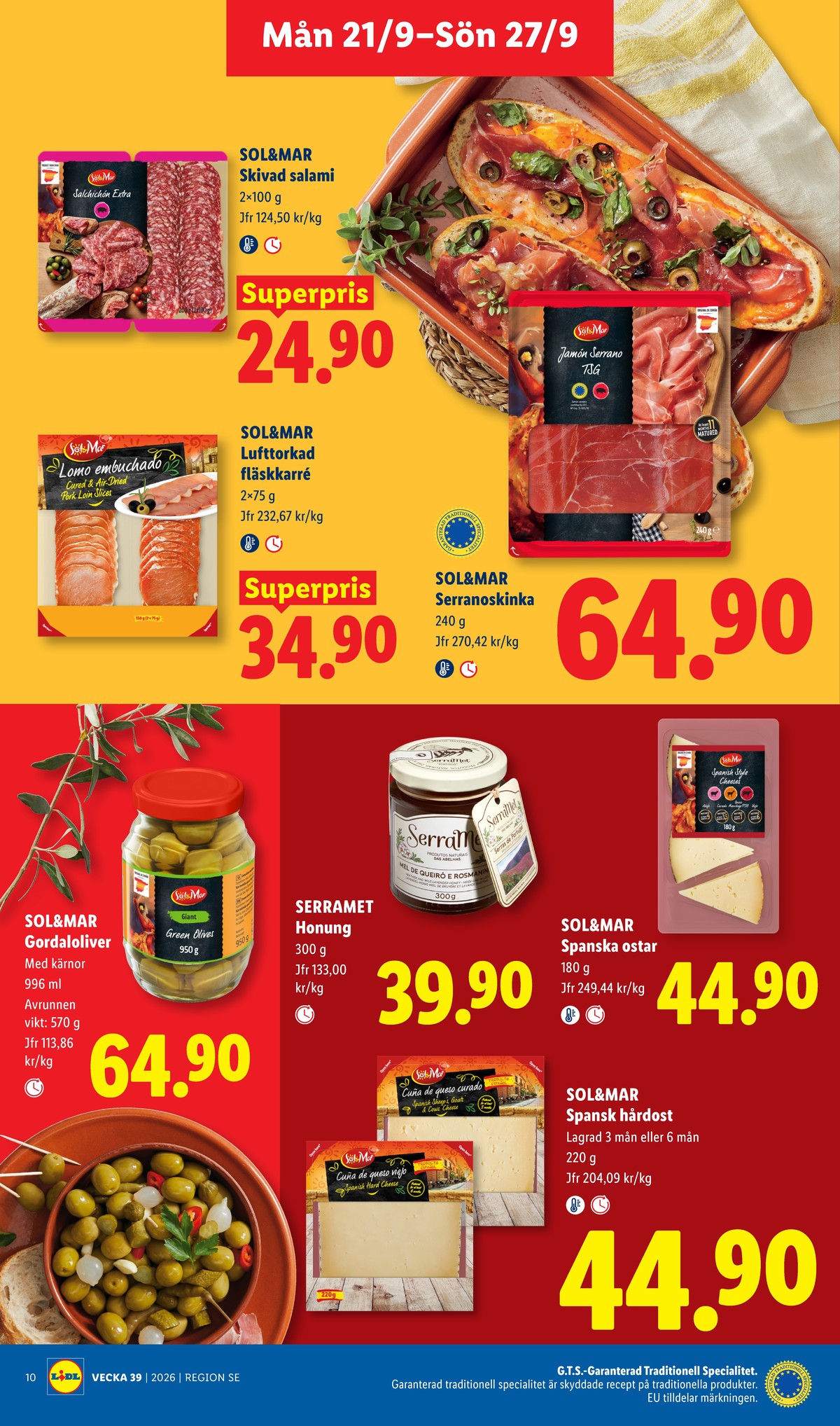 Se Lidl reklamblad för vecka 39 på Kampanjveckan.se. Se bra erbjudanden på många varor. Läs reklambladet här! Sida 11