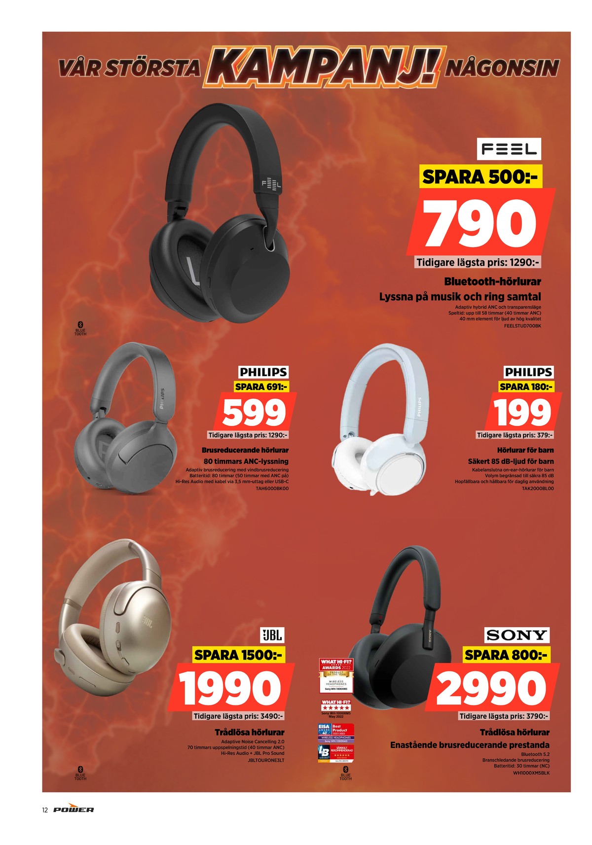Se Power reklamblad för vecka 39 på Kampanjveckan.se. Se bra erbjudanden på många varor. Läs reklambladet här! Sida 12