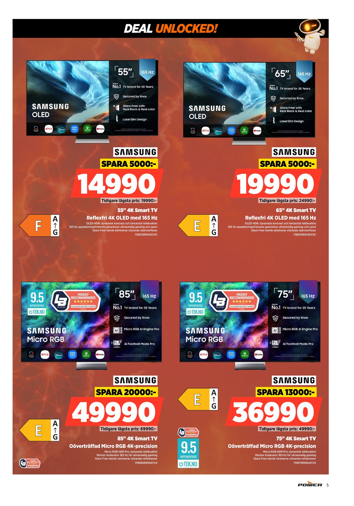 Se Power reklamblad för vecka 39 på Kampanjveckan.se. Se bra erbjudanden på många varor. Läs reklambladet här! Sida 5