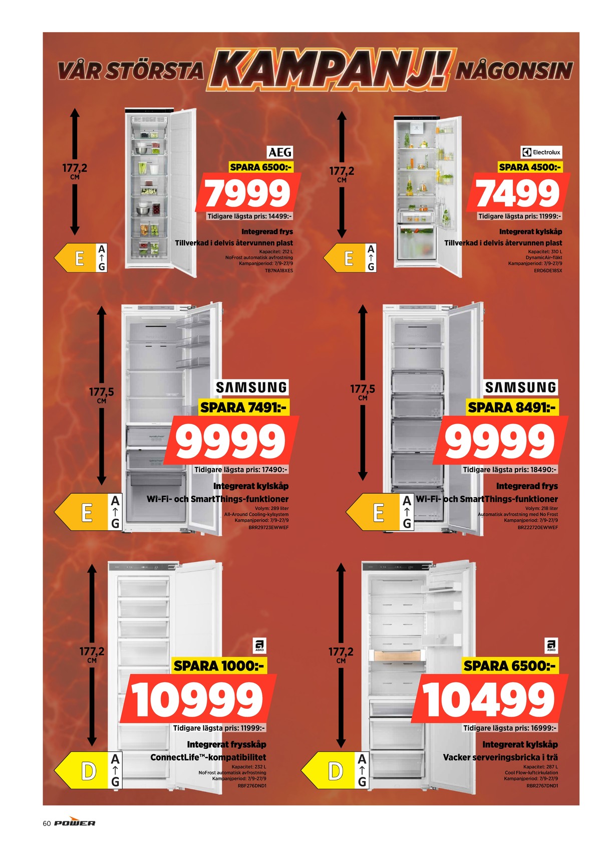 Se Power reklamblad för vecka 39 på Kampanjveckan.se. Se bra erbjudanden på många varor. Läs reklambladet här! Sida 60