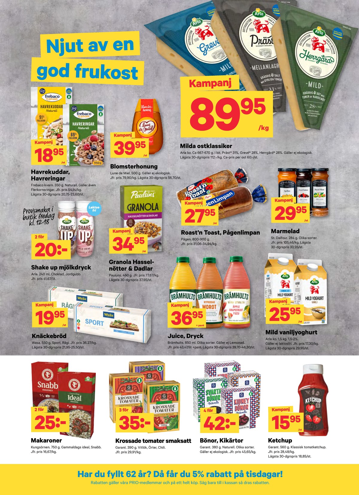 Se City Gross reklamblad för vecka 39 på Kampanjveckan.se. Se bra erbjudanden på många varor, t.ex. honung lune de miel eller andra varor. Läs reklambladet här! Sida 6