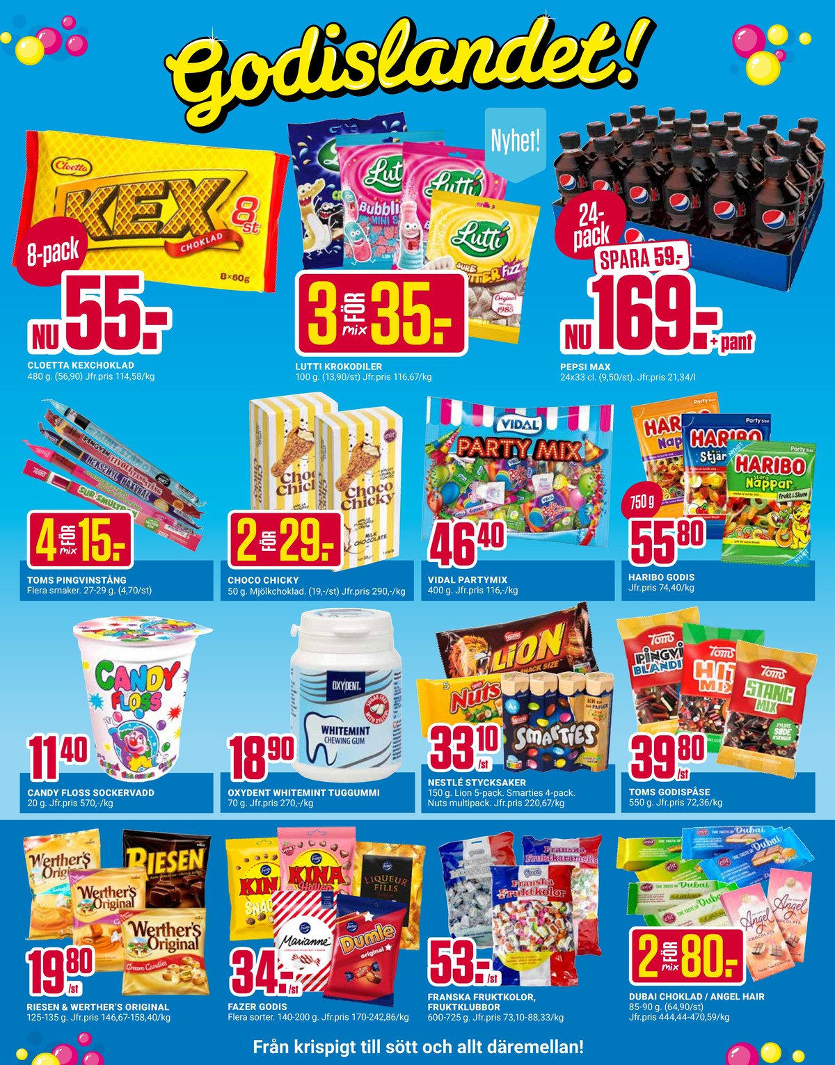 Se ÖoB reklamblad för vecka 39 på Kampanjveckan.se. Se bra erbjudanden på många varor. Läs reklambladet här! Sida 4
