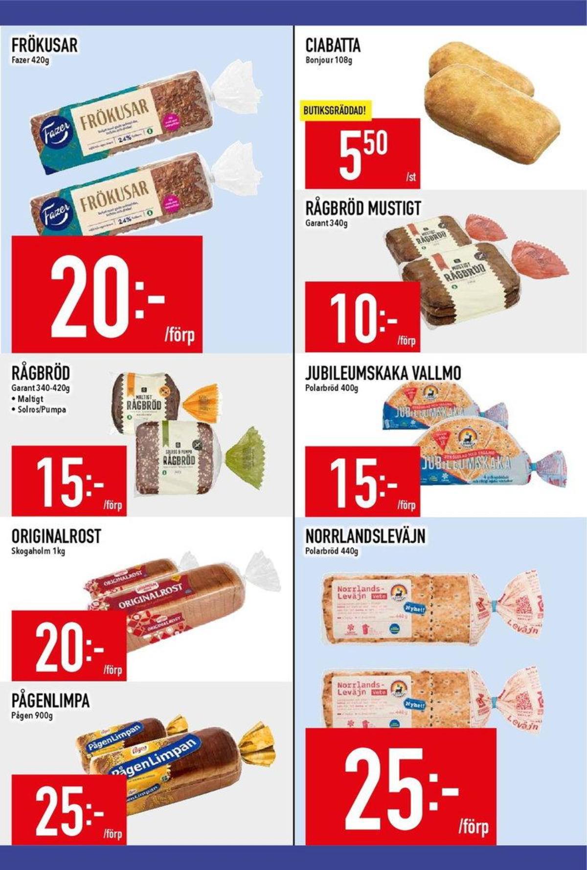 Se MatDax reklamblad för vecka 39 på Kampanjveckan.se. Se bra erbjudanden på många varor. Läs reklambladet här! Sida 14