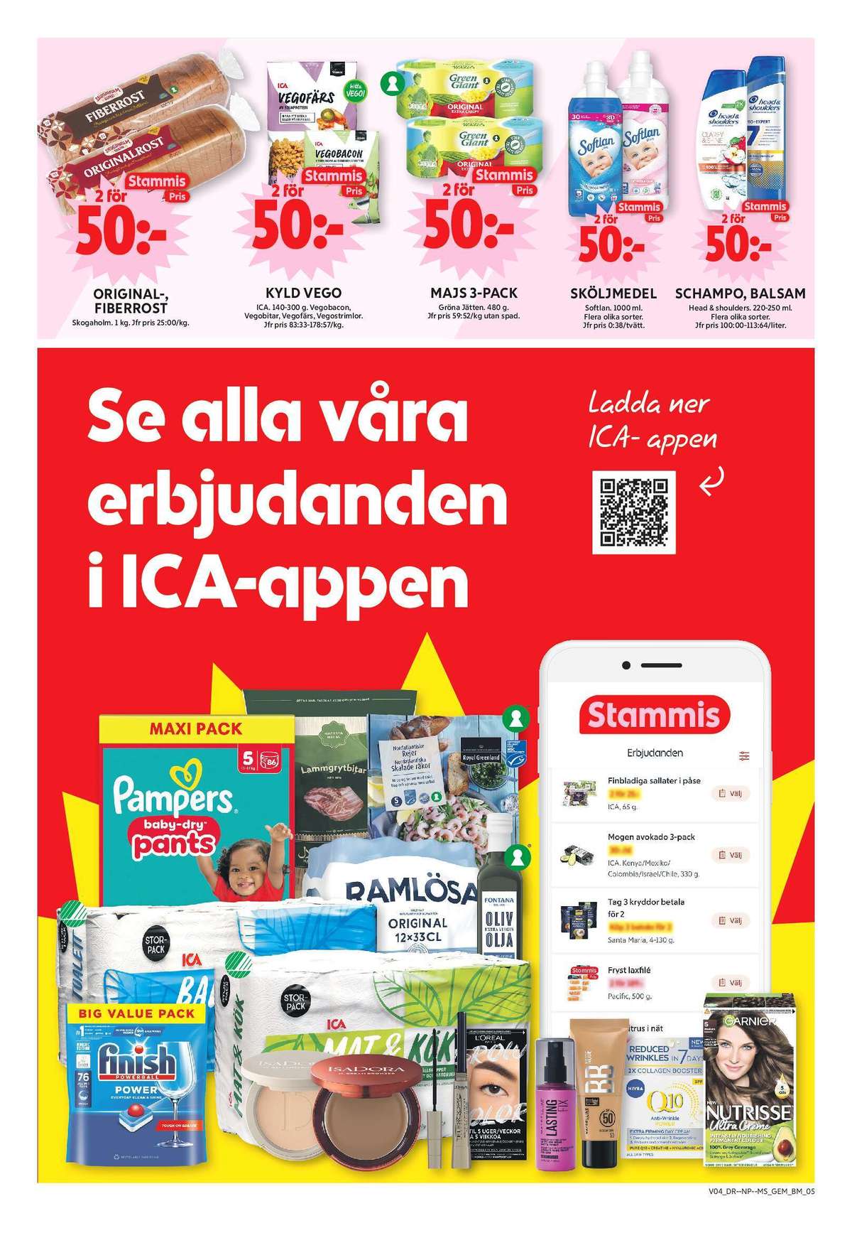 Se ICA Maxi reklamblad för vecka 4 på Kampanjveckan.se. Se bra erbjudanden på många varor, t.ex. toastbröd originalrost eller toastbröd fiberrost. Läs reklambladet här! Sida 5
