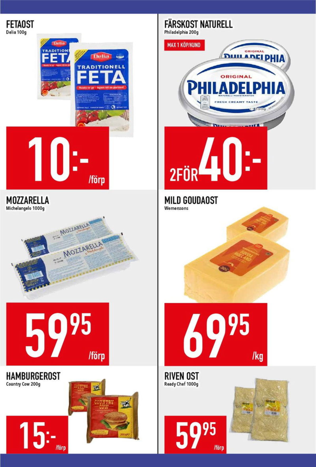 Se MatDax reklamblad för vecka 4 på Kampanjveckan.se. Se bra erbjudanden på många varor, t.ex. gouda wernerssons eller fetaost delia. Läs reklambladet här! Sida 10
